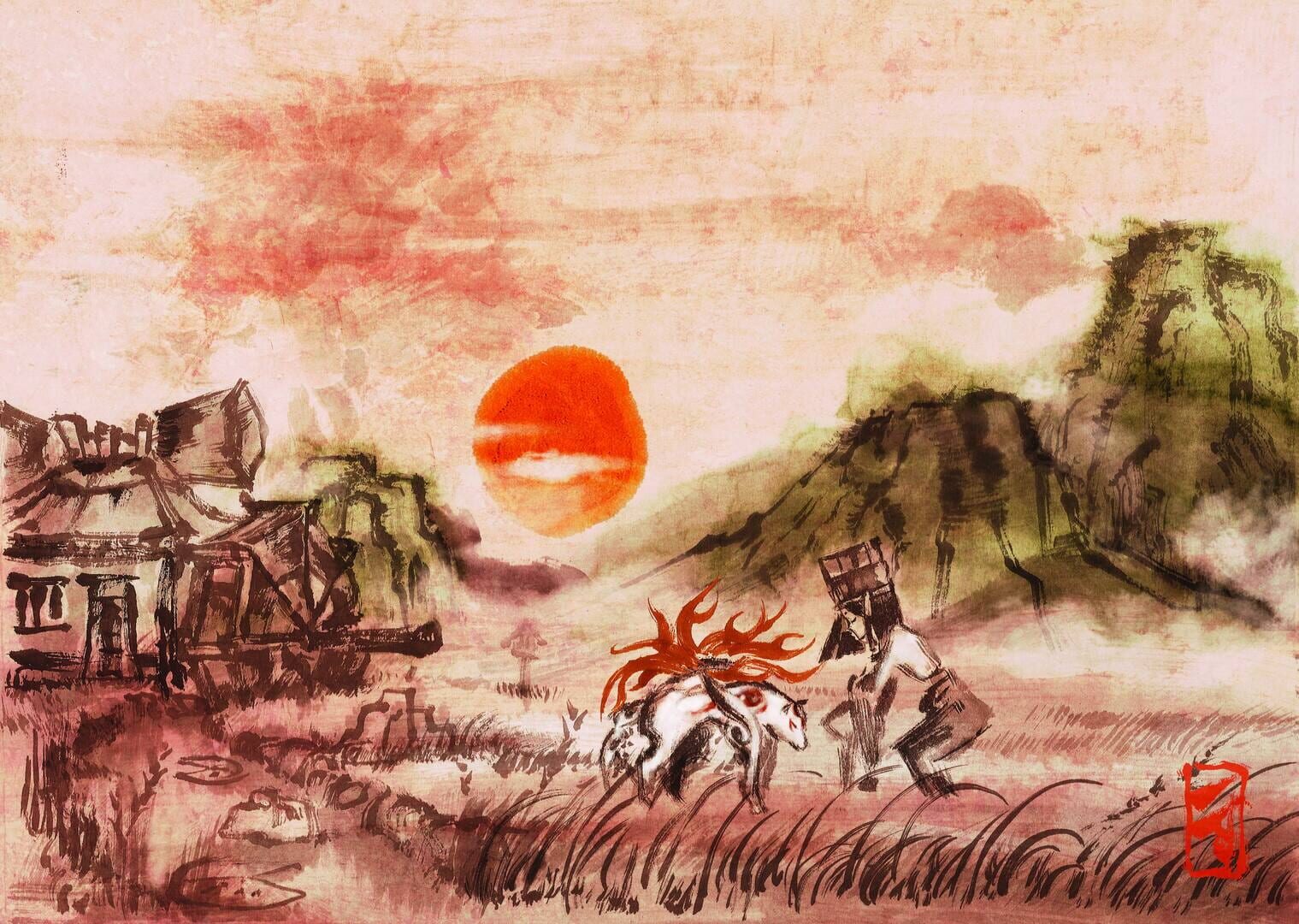 Ōkami artwork 1