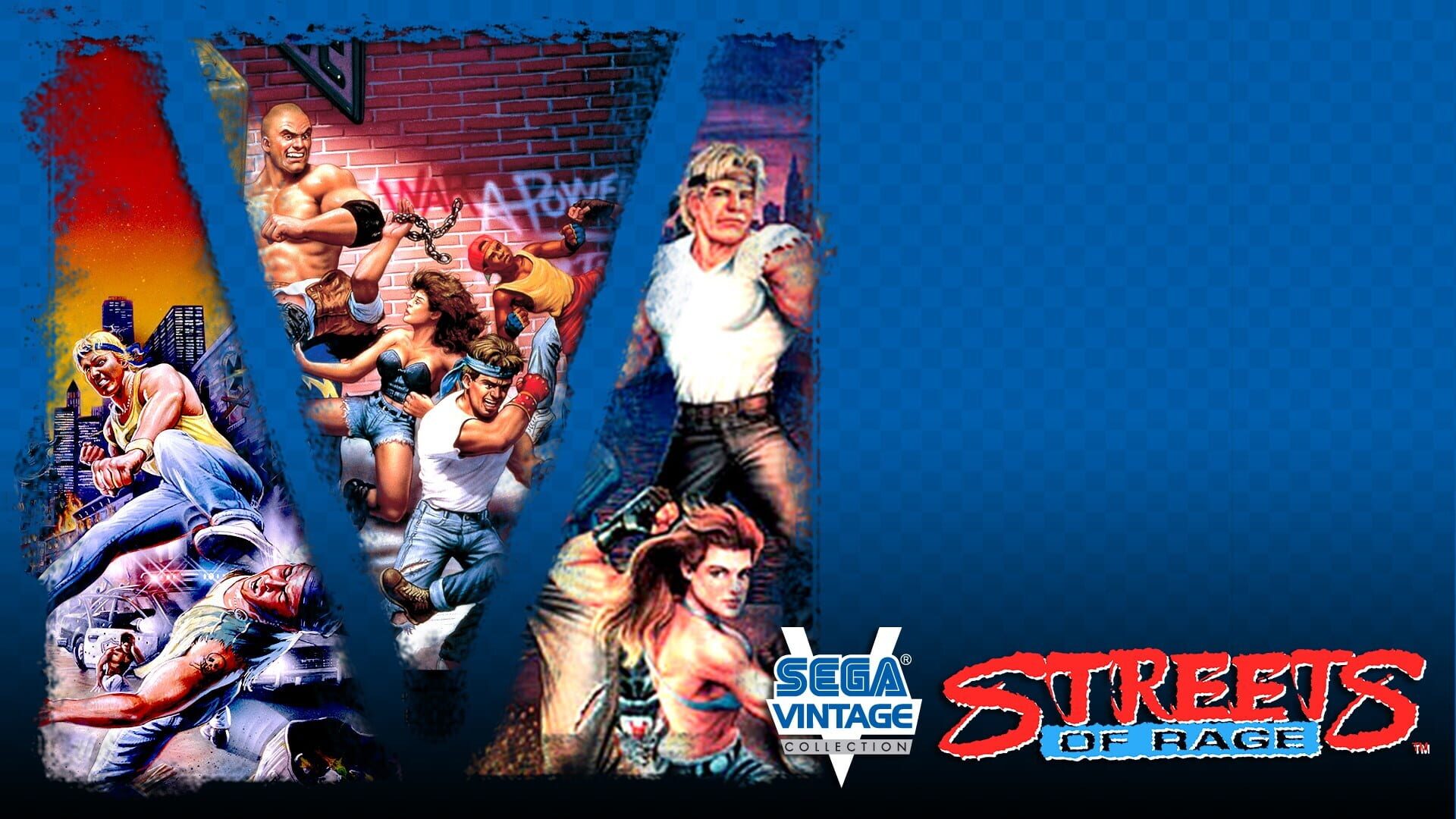 Sega Vintage Collection: Streets of Rage artwork 1