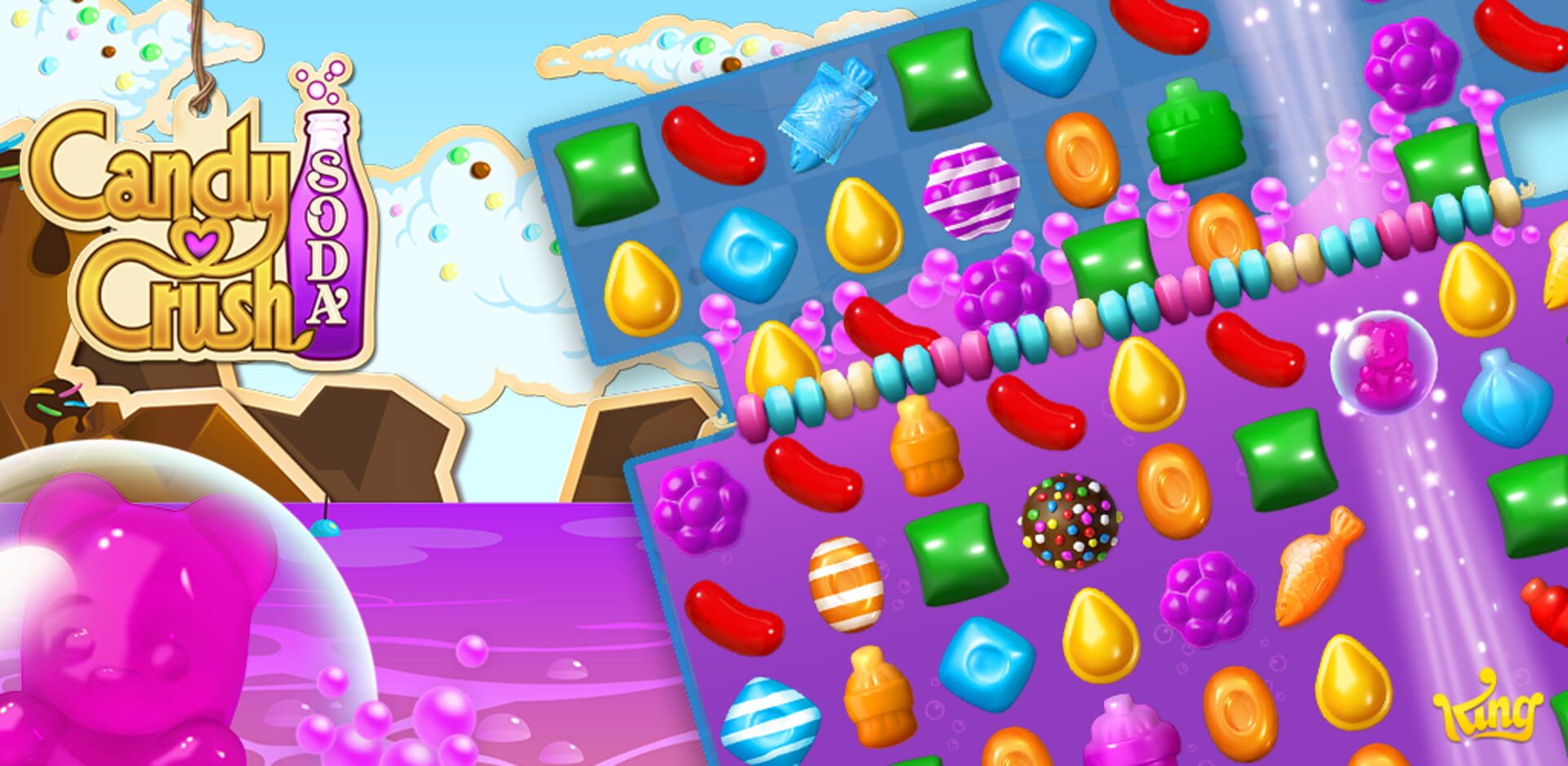 Candy Crush Soda Saga artwork 1