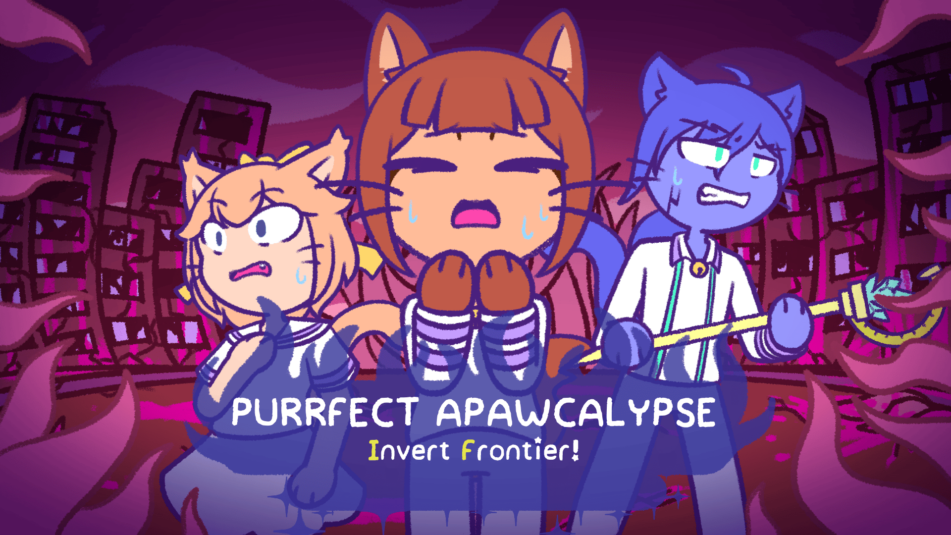 Purrfect Apawcalypse: Invert Frontier! artwork 1