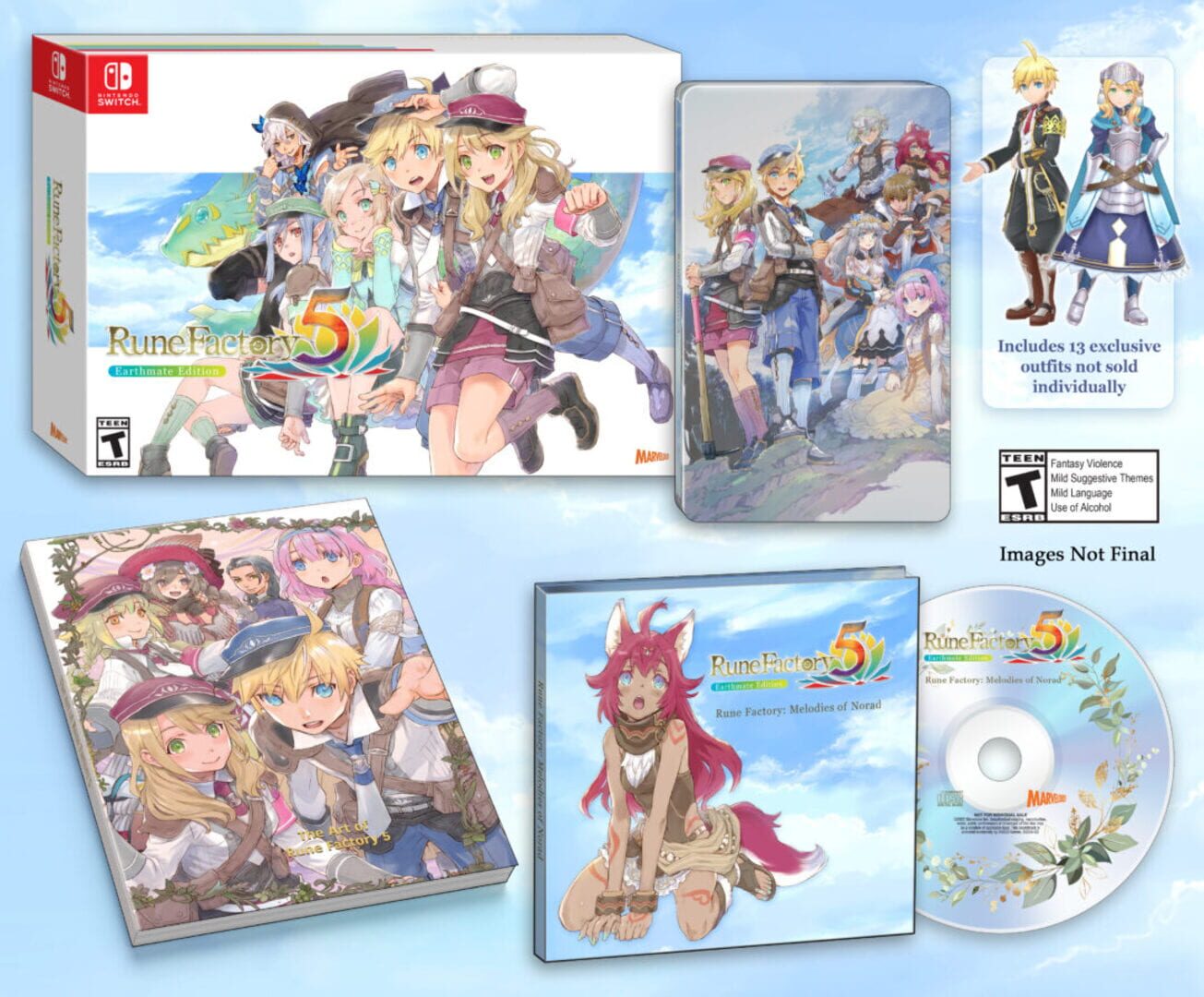 Rune Factory 5: Earthmate Edition artwork 1