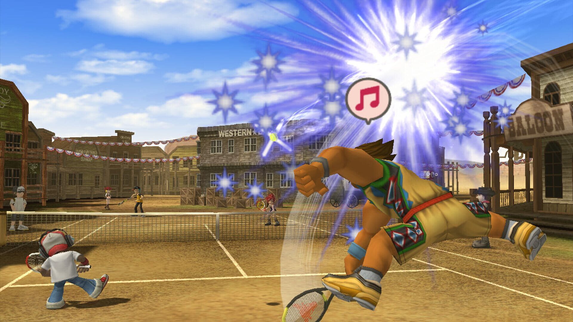 Hot Shots Tennis artwork 1