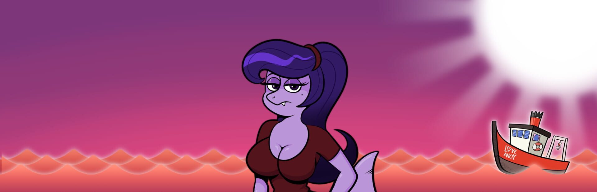 Shark Dating Simulator XL artwork 1