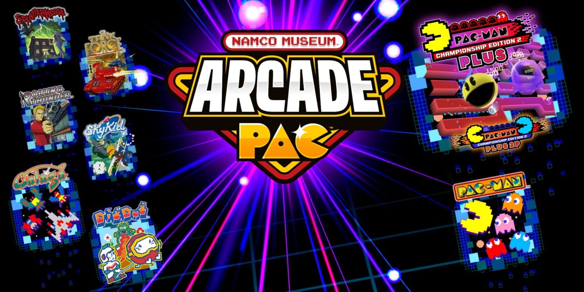 Namco Museum Arcade Pac artwork 1