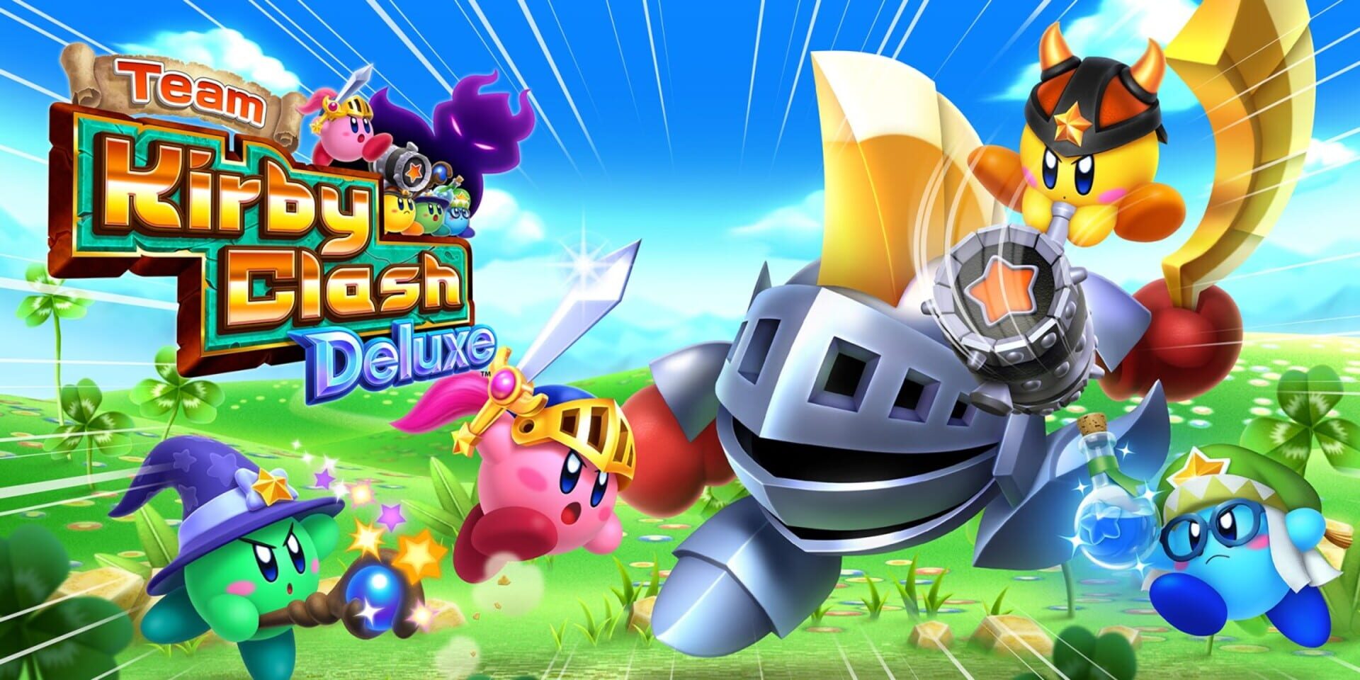 Team Kirby Clash Deluxe artwork 1