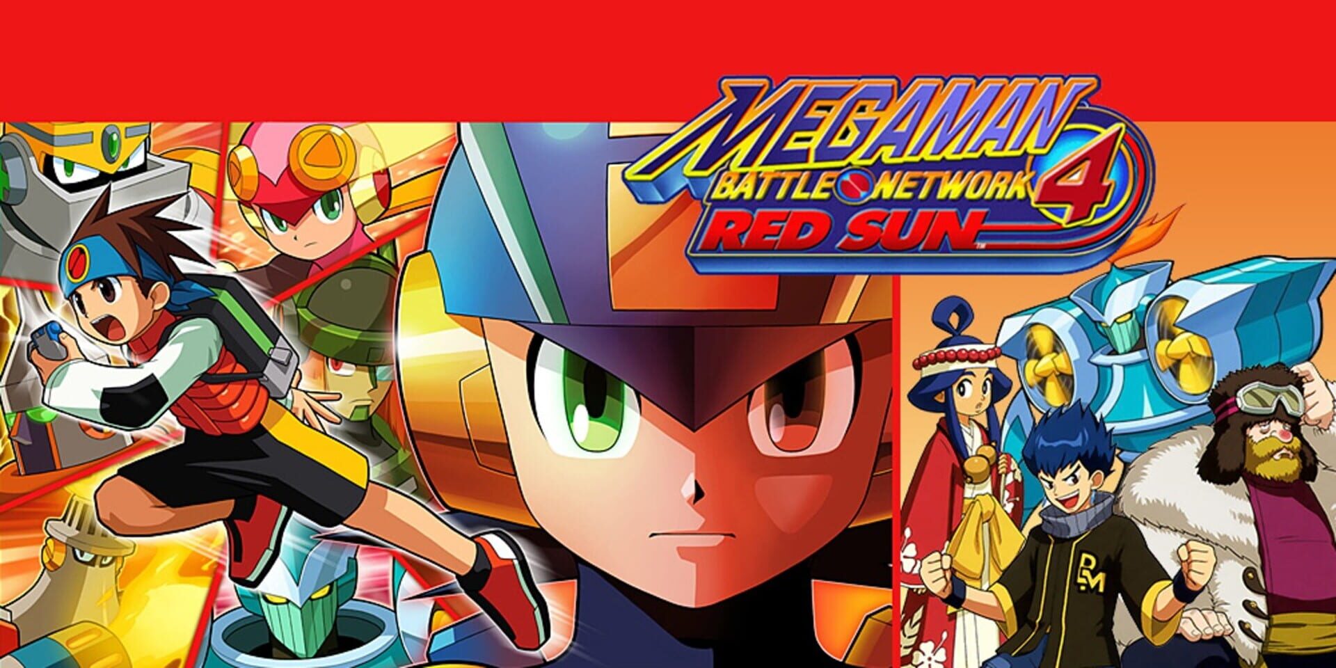 Mega Man Battle Network 4: Red Sun artwork 1