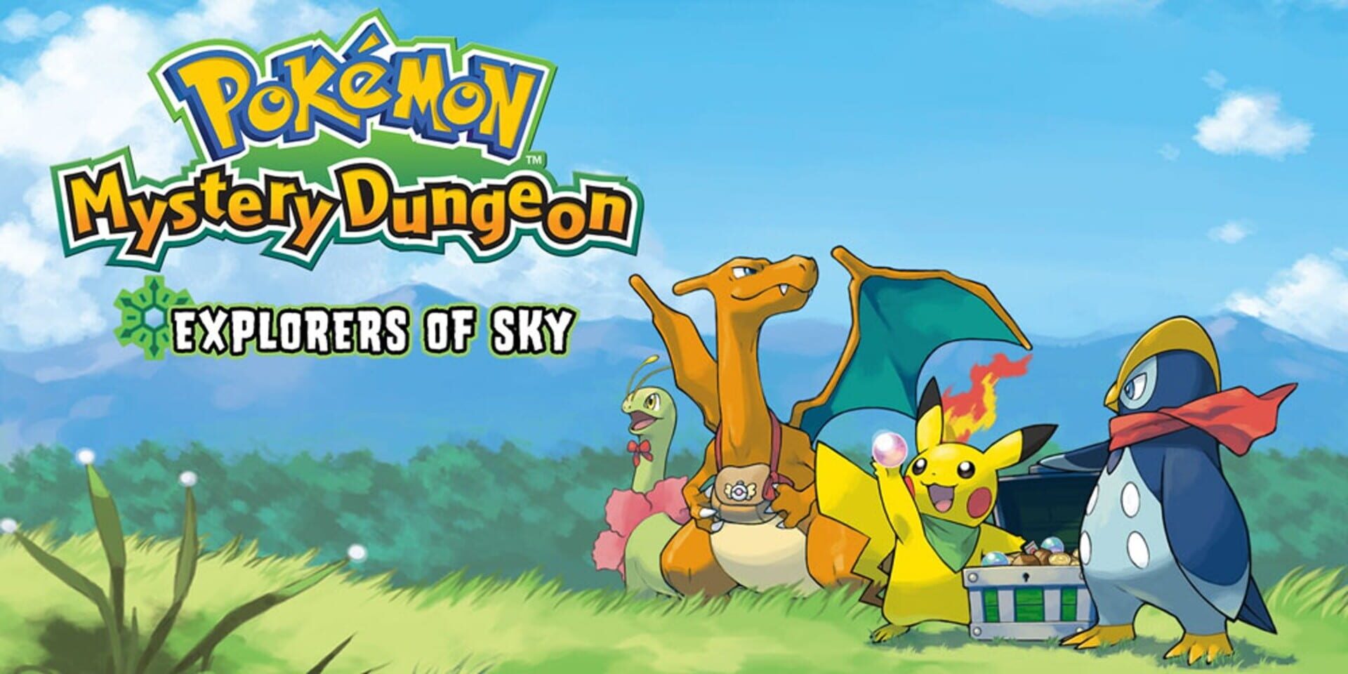 Pokémon Mystery Dungeon: Explorers of Sky artwork 1