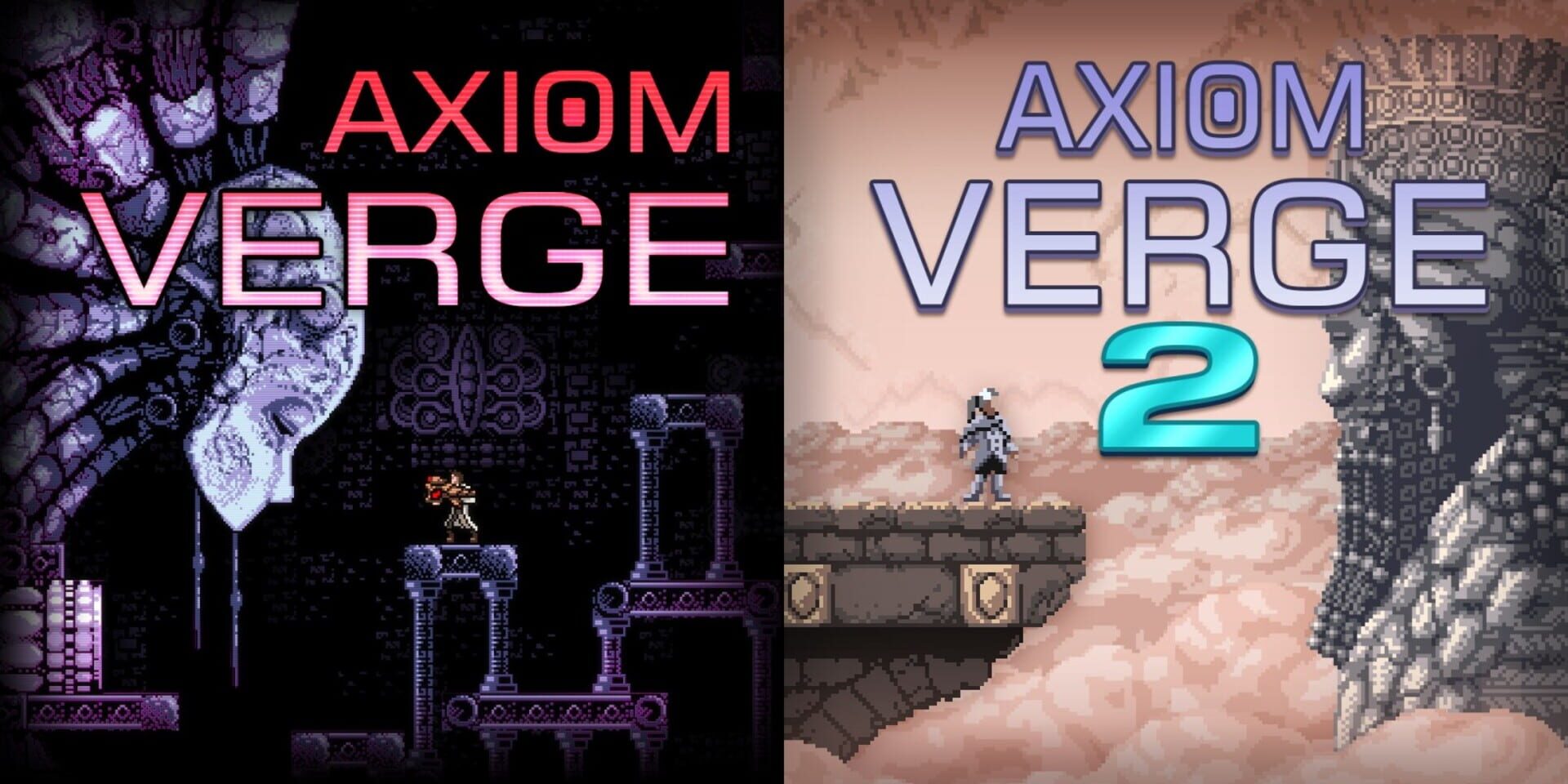 Axiom Verge 1 & 2 Double Pack artwork 1