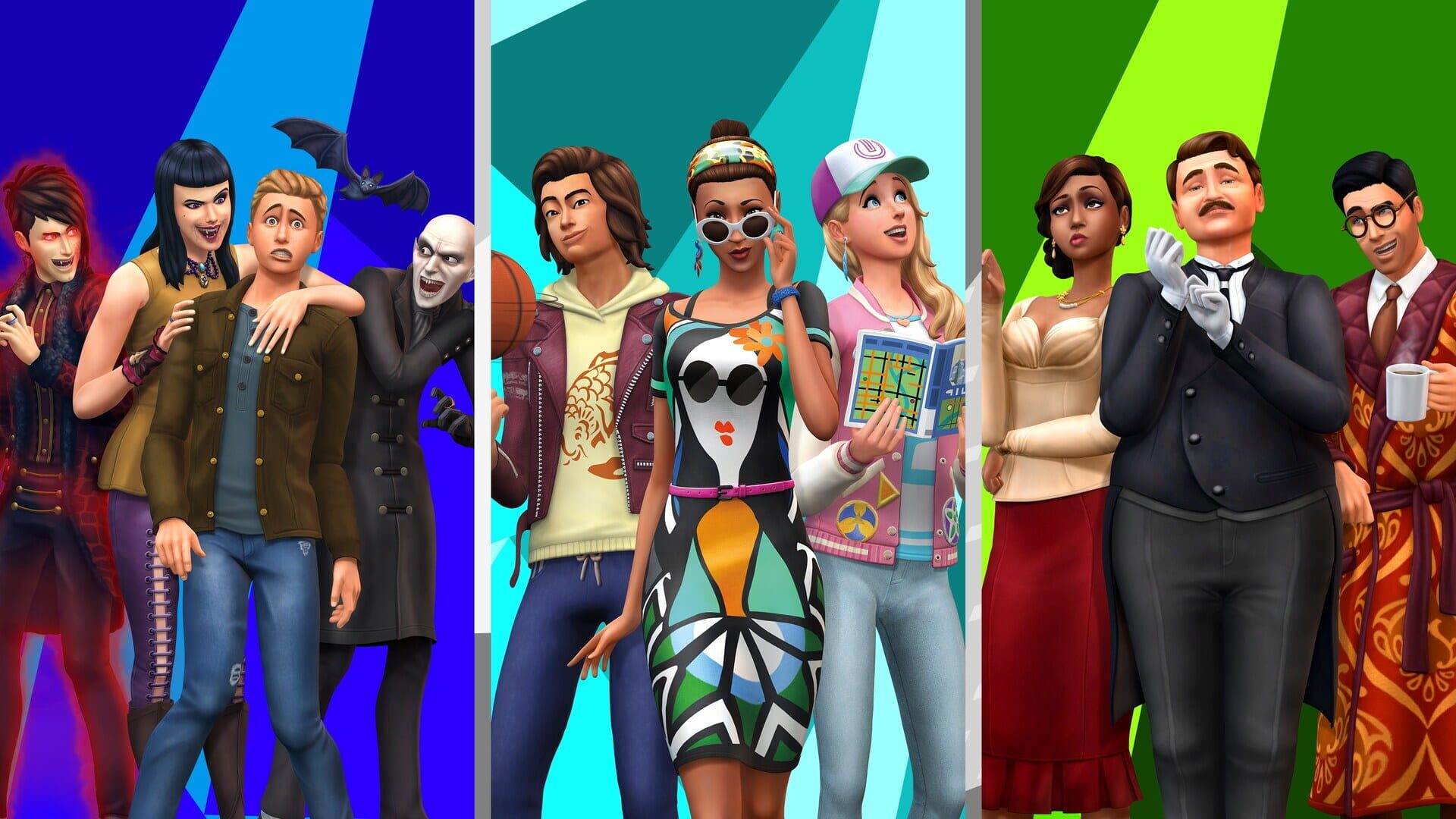 The Sims 4: Bundle - City Living, Vampires, Vintage Glamour Stuff artwork 1