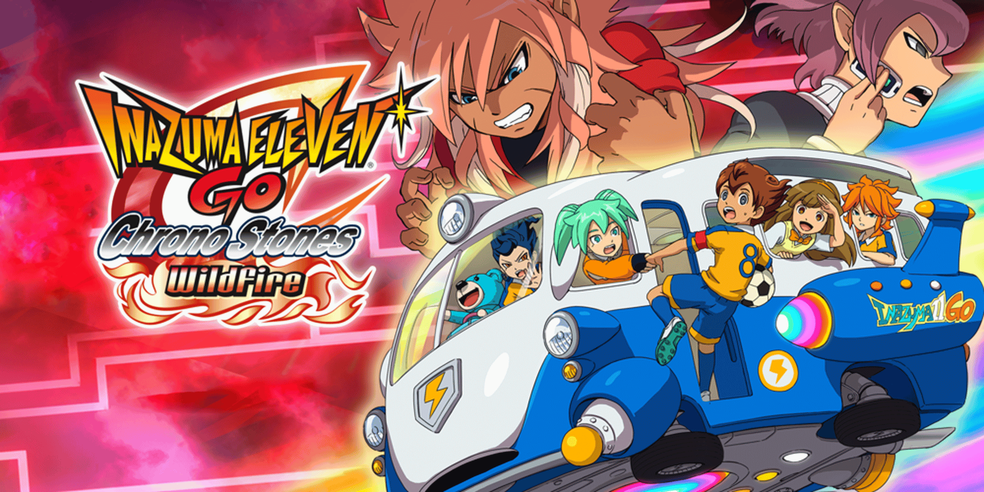 Inazuma Eleven GO: Chrono Stones - Wildfire artwork 1