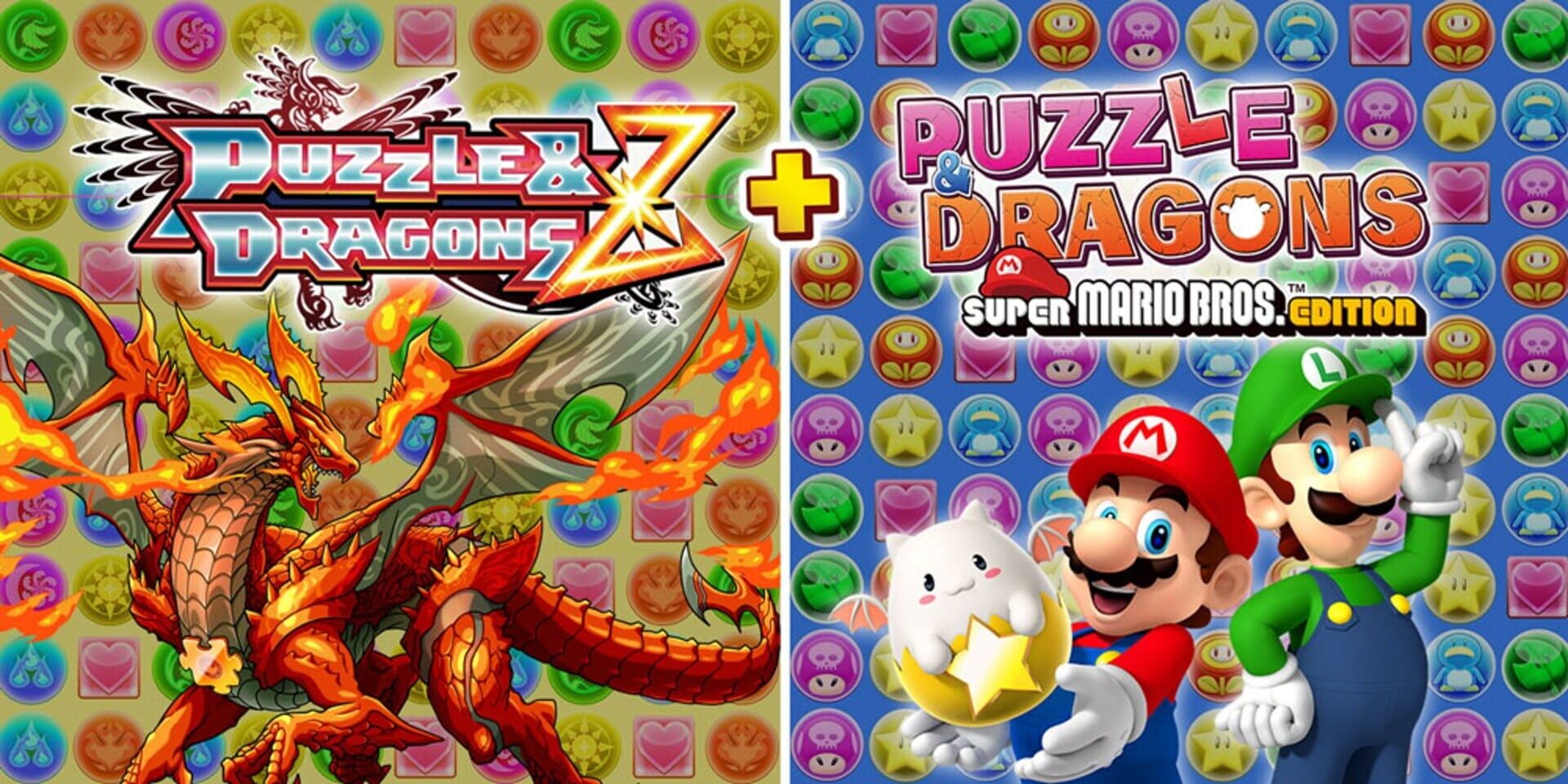 Puzzle & Dragons Z + Puzzle & Dragons: Super Mario Bros. Edition artwork 1
