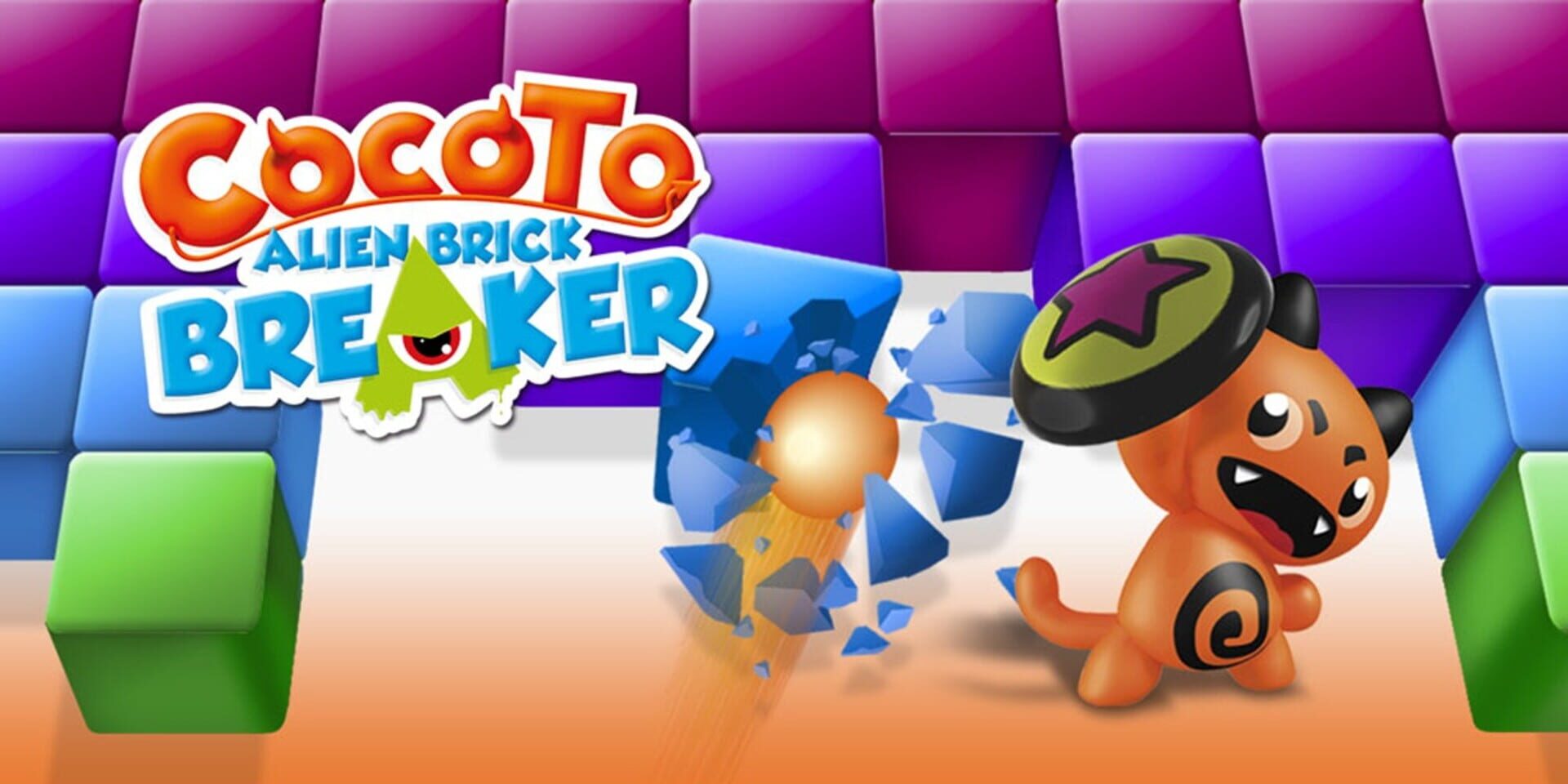 Cocoto Alien Brick Breaker artwork 1