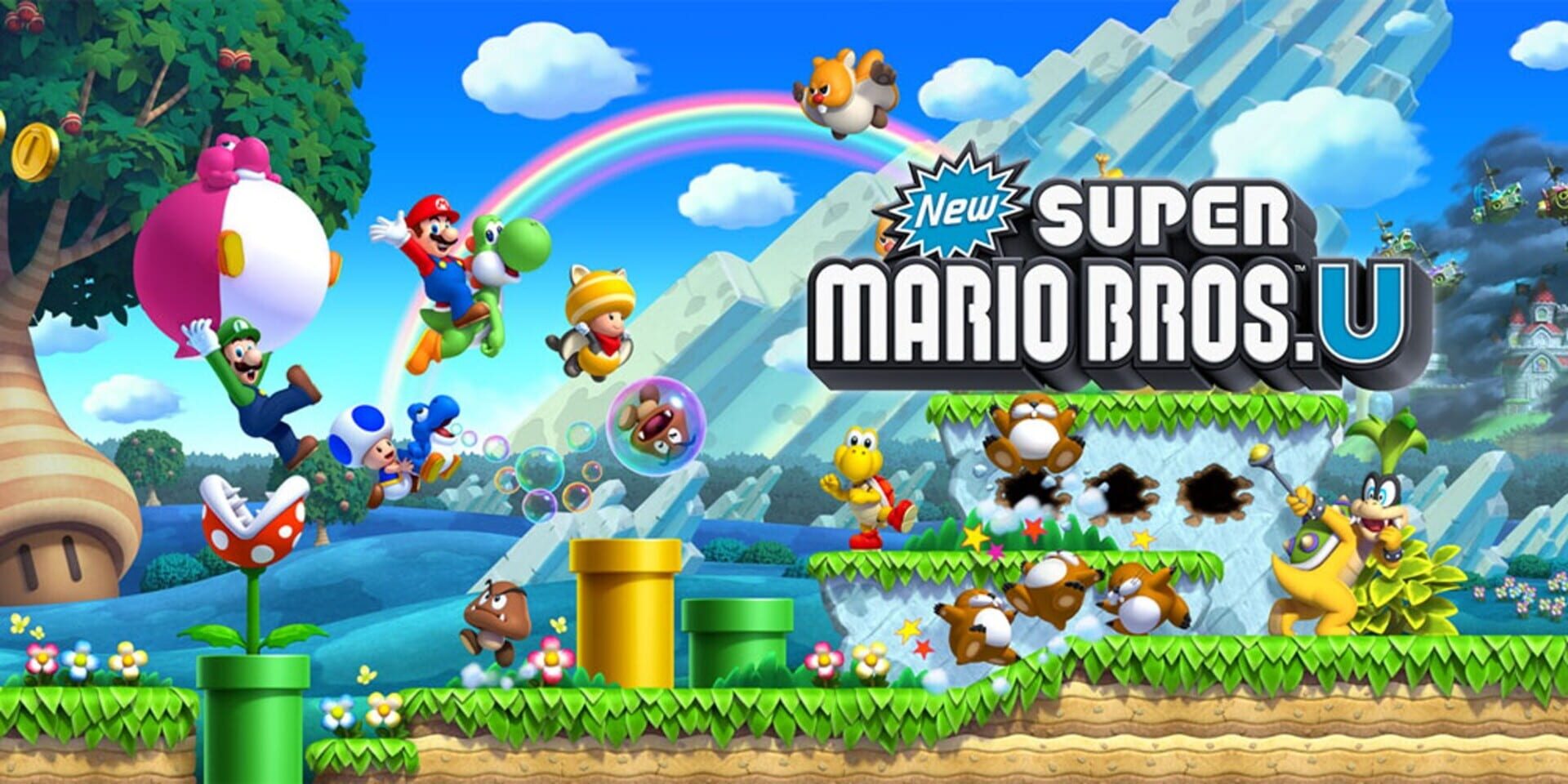 New Super Mario Bros. U + New Super Luigi U artwork 1