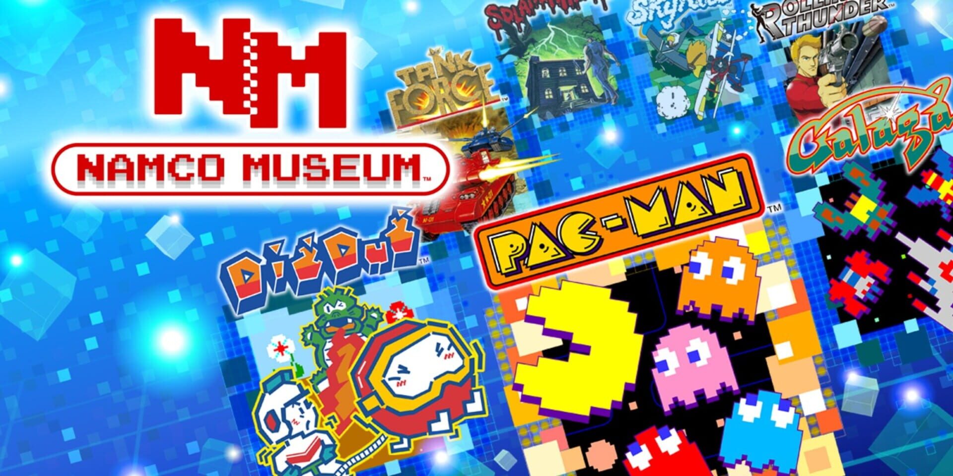 Namco Museum artwork 1
