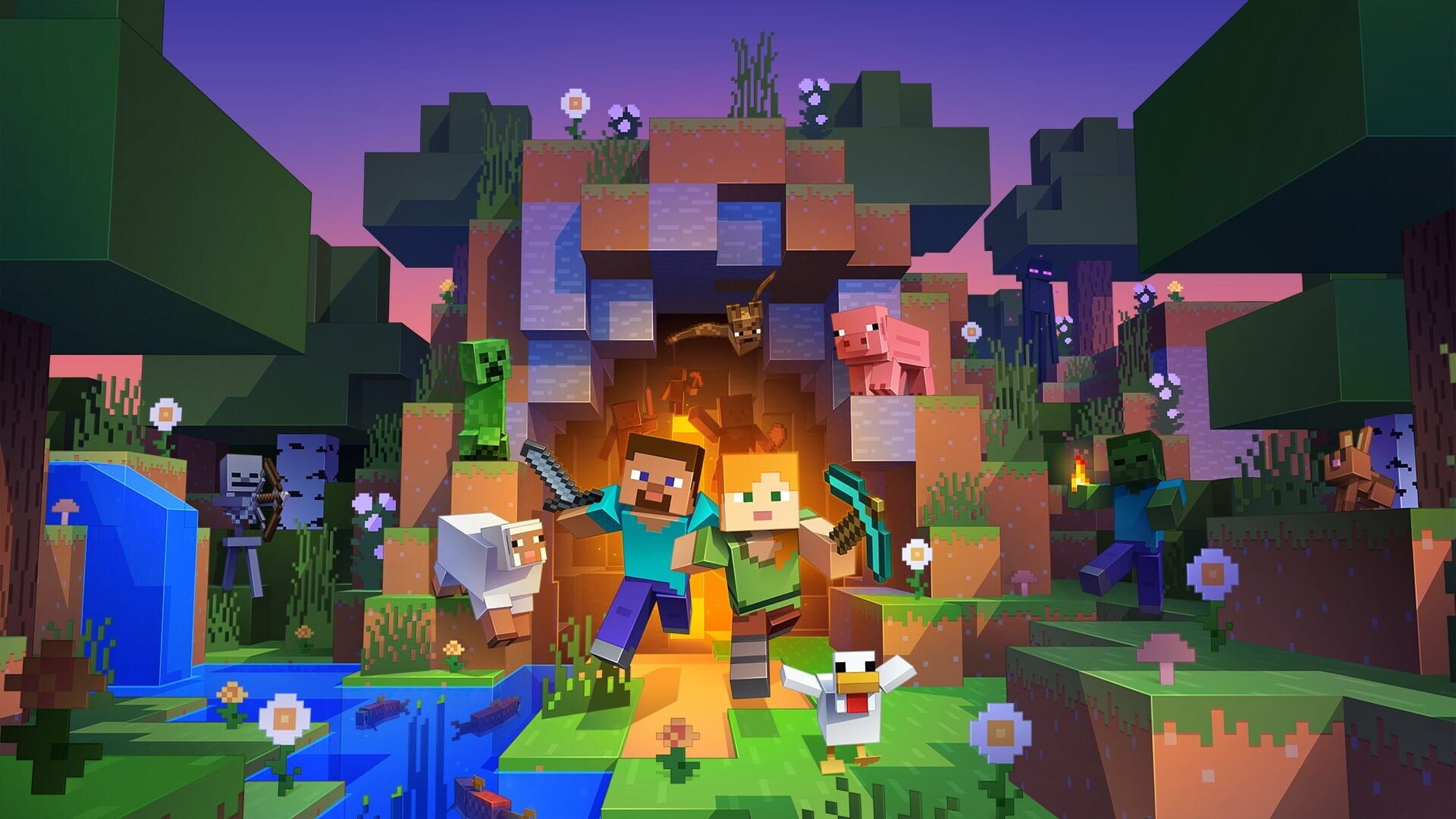 Minecraft: Java & Bedrock Edition artwork 1