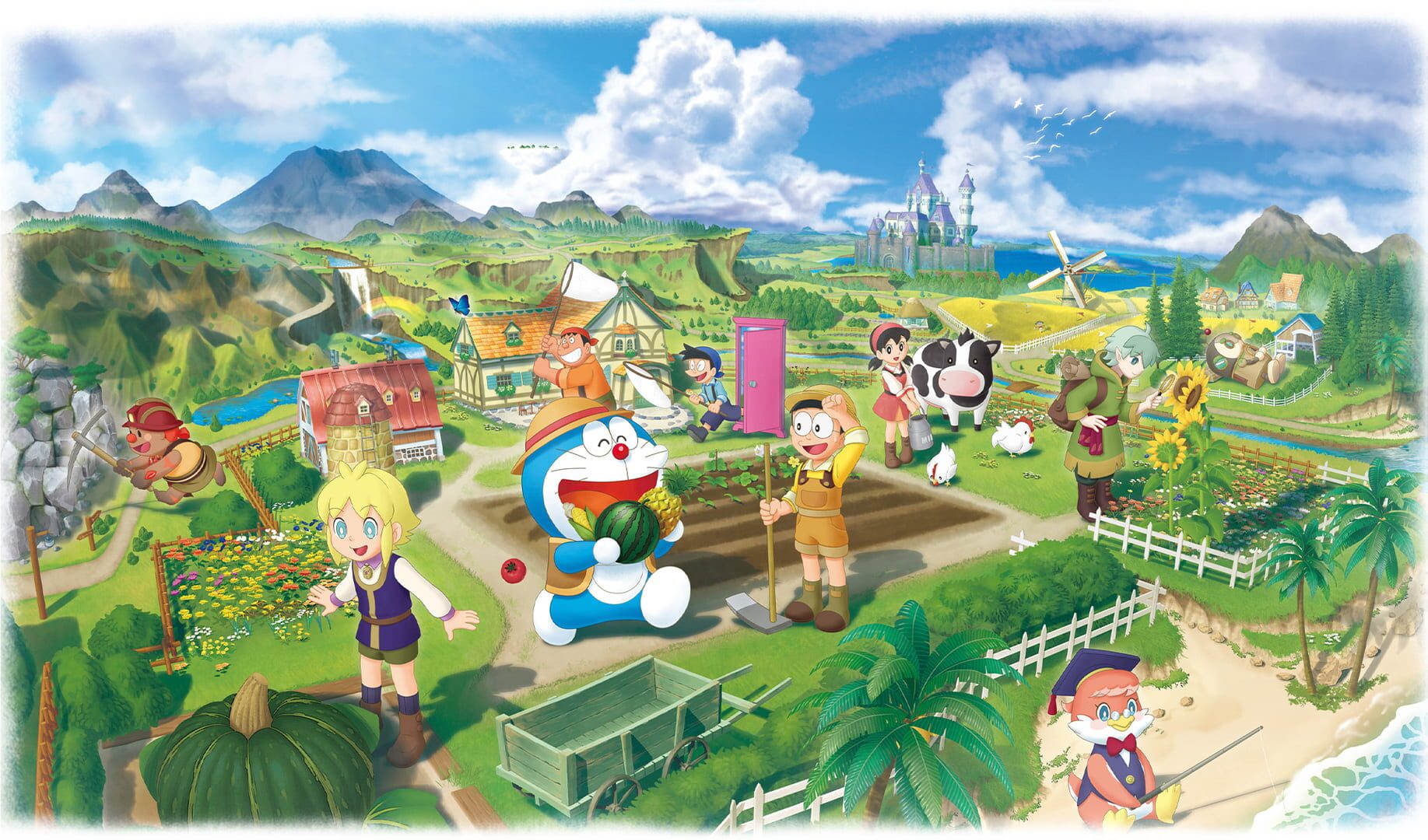 Doraemon Story of Seasons: Friends of the Great Kingdom artwork 1