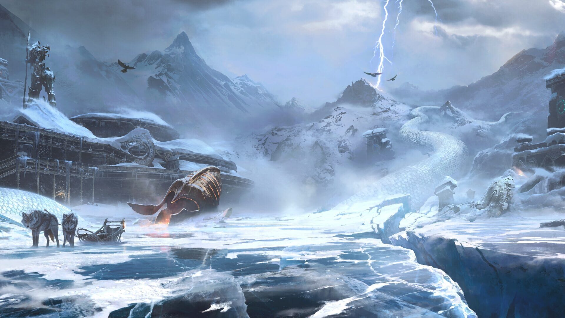 God of War Ragnarök artwork 1