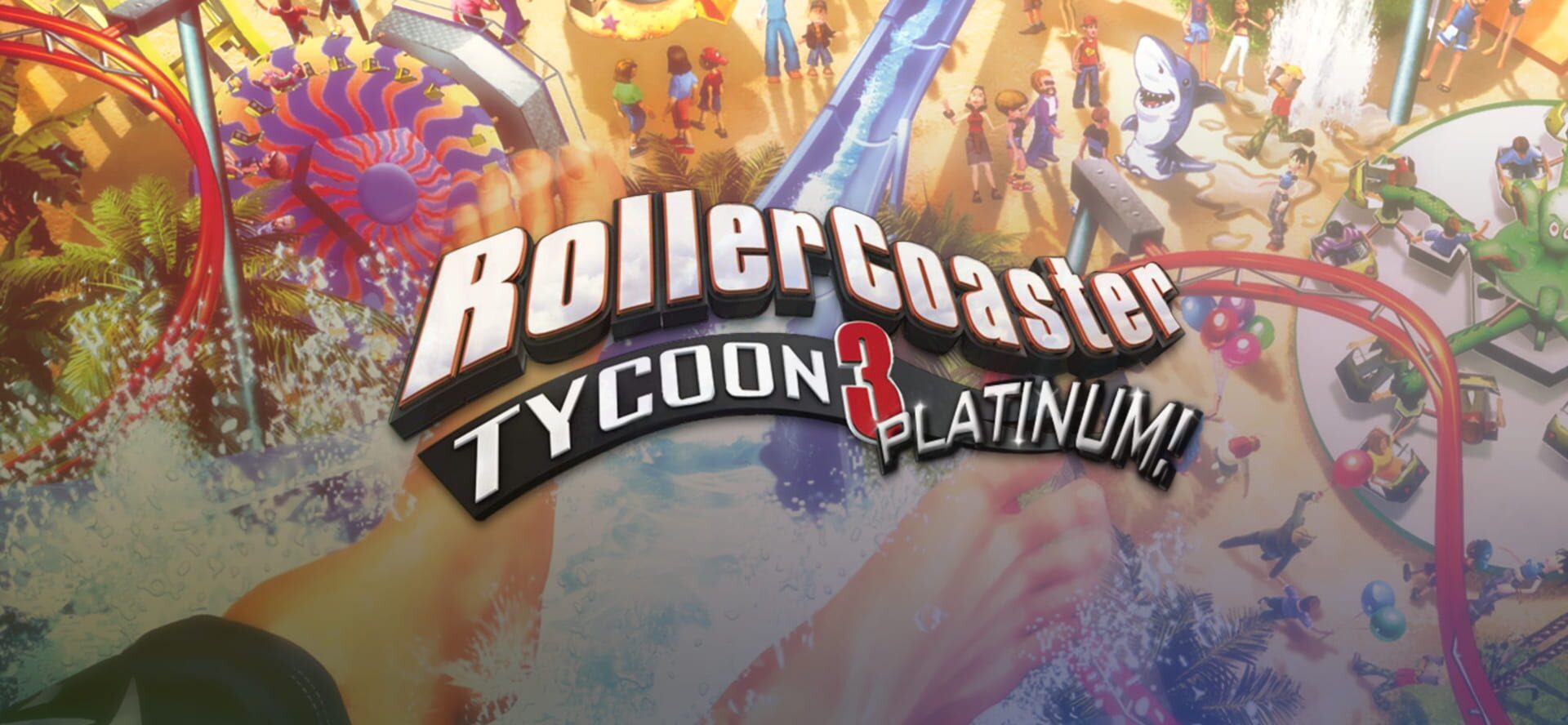RollerCoaster Tycoon 3: Platinum artwork 1