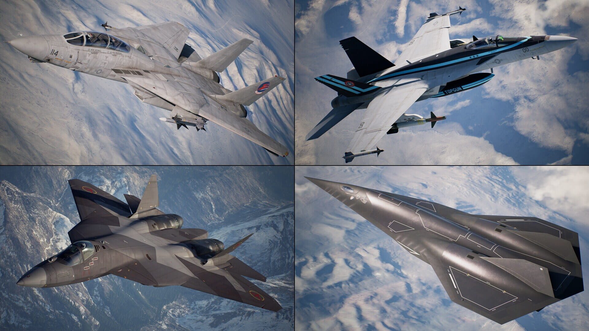 Ace Combat 7: Skies Unknown - Top Gun: Maverick Aircraft Set artwork 1