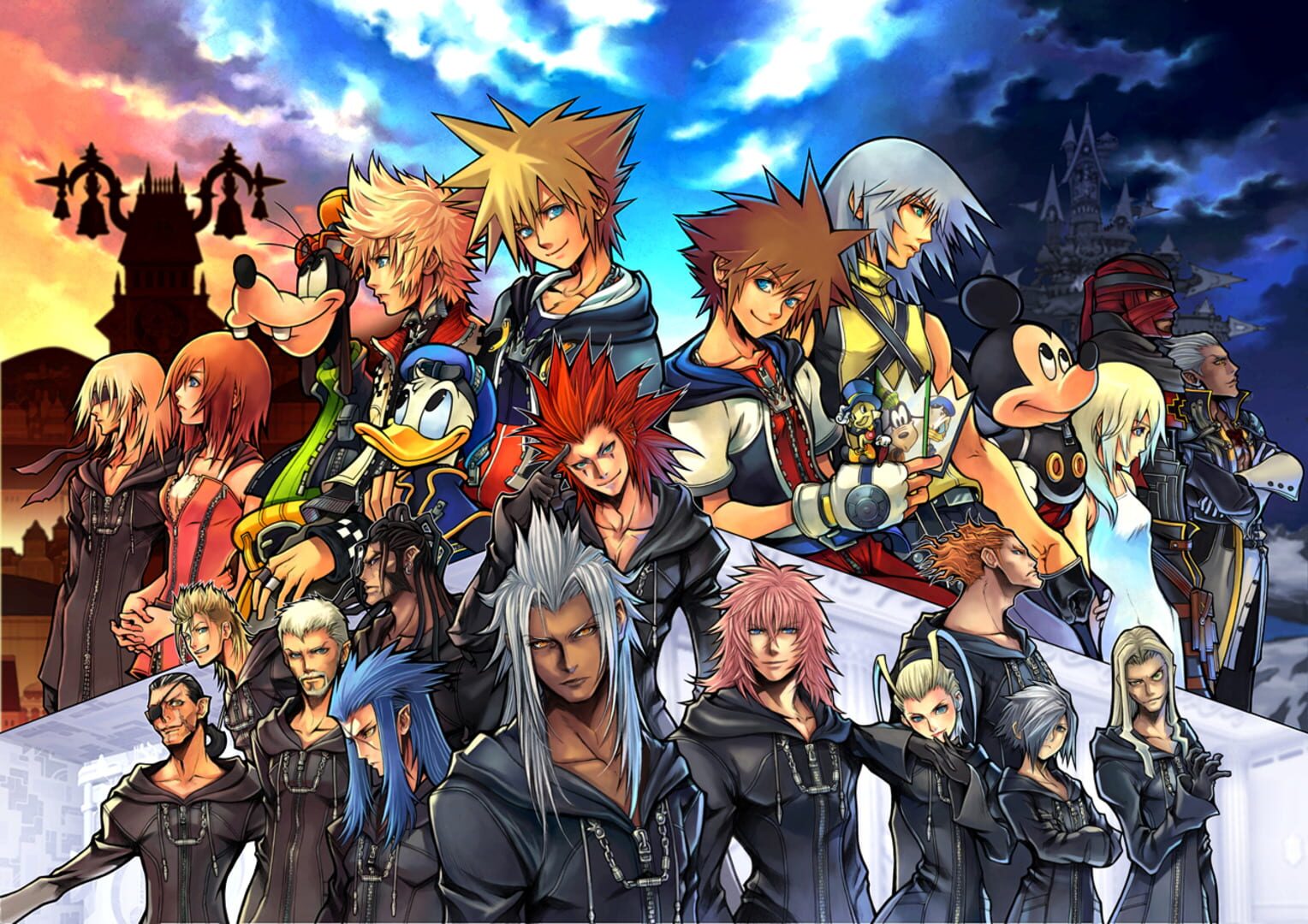 Kingdom Hearts II Final Mix+ artwork 1