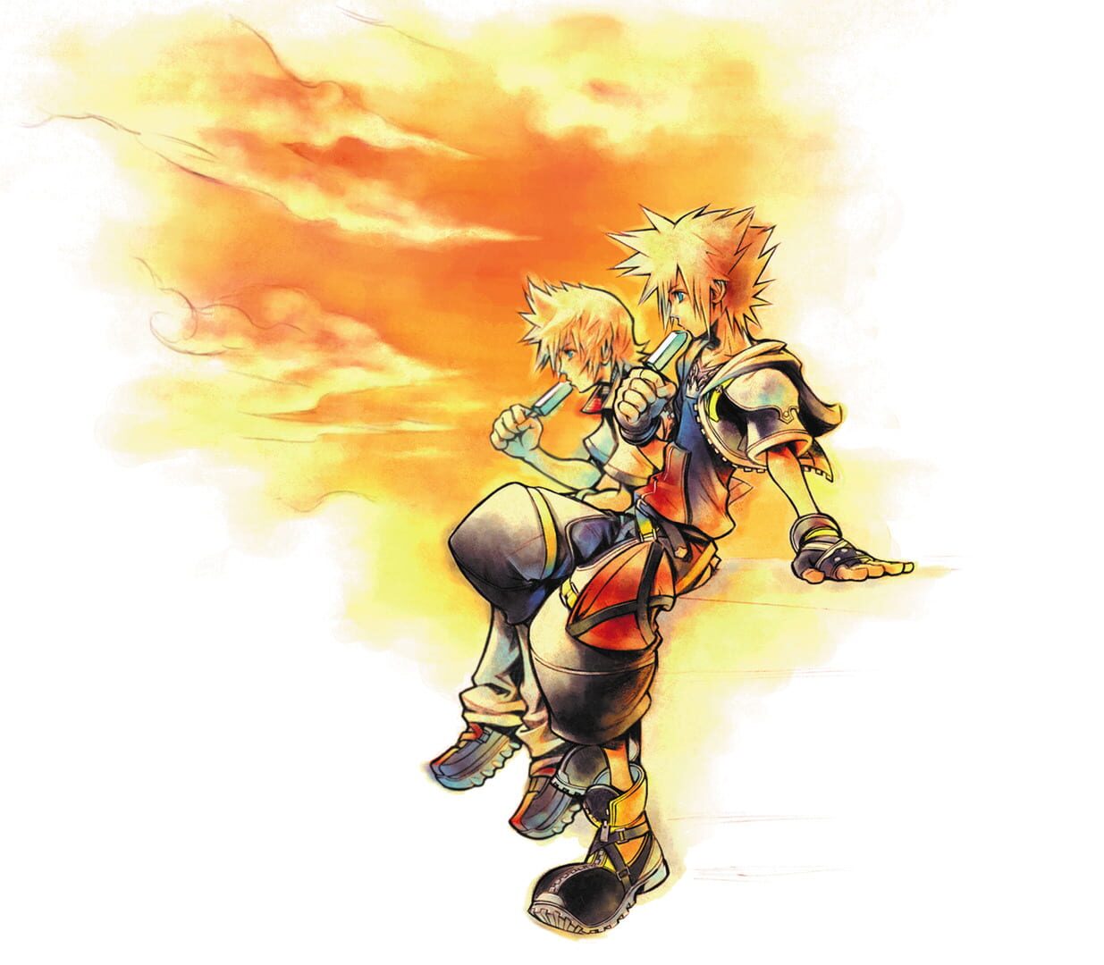 Kingdom Hearts II Final Mix artwork 1