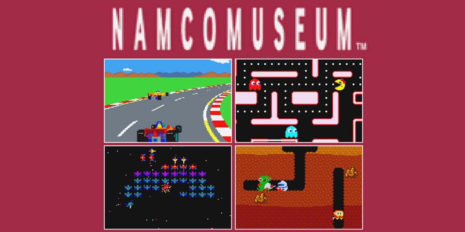 Namco Museum artwork 1