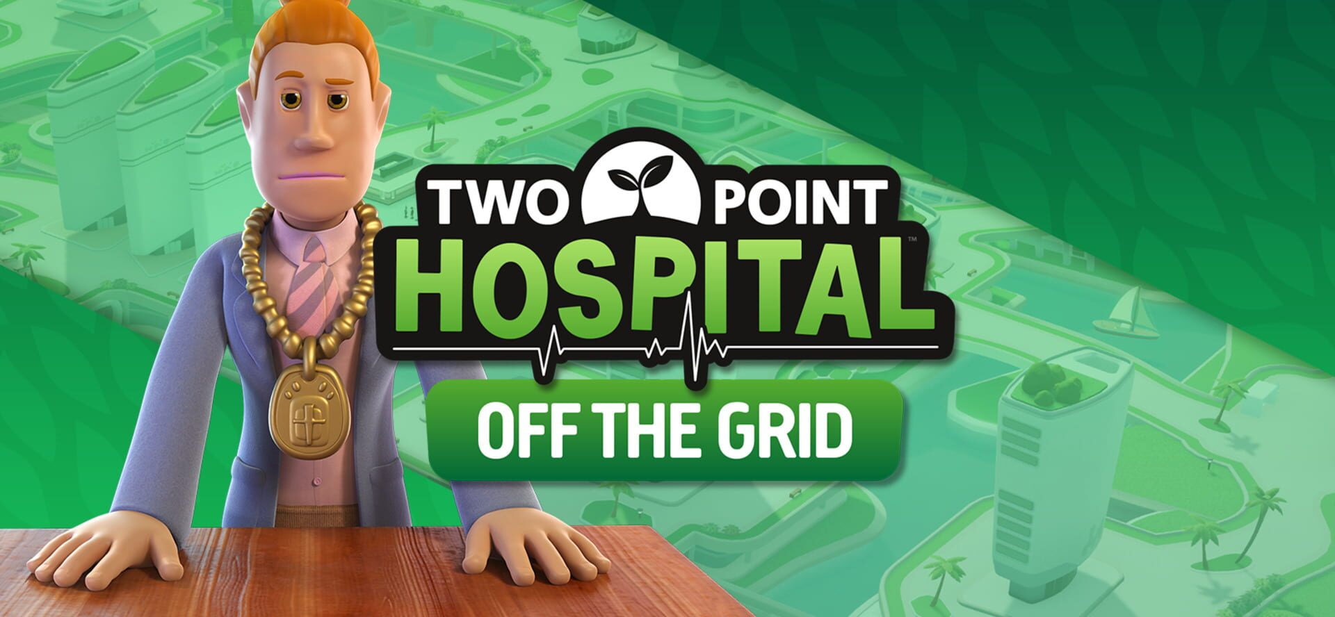 Two Point Hospital: Off the Grid artwork 1