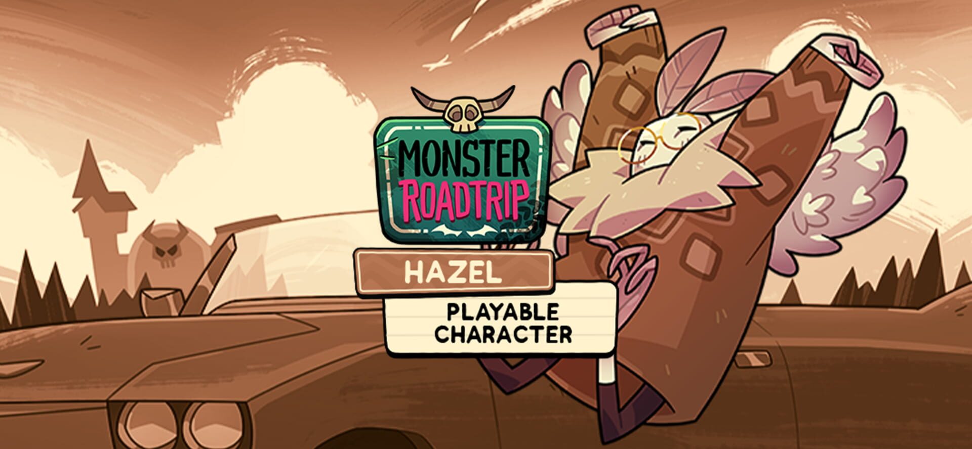 Monster Prom 3: Monster Roadtrip - Playable Character Hazel artwork 1