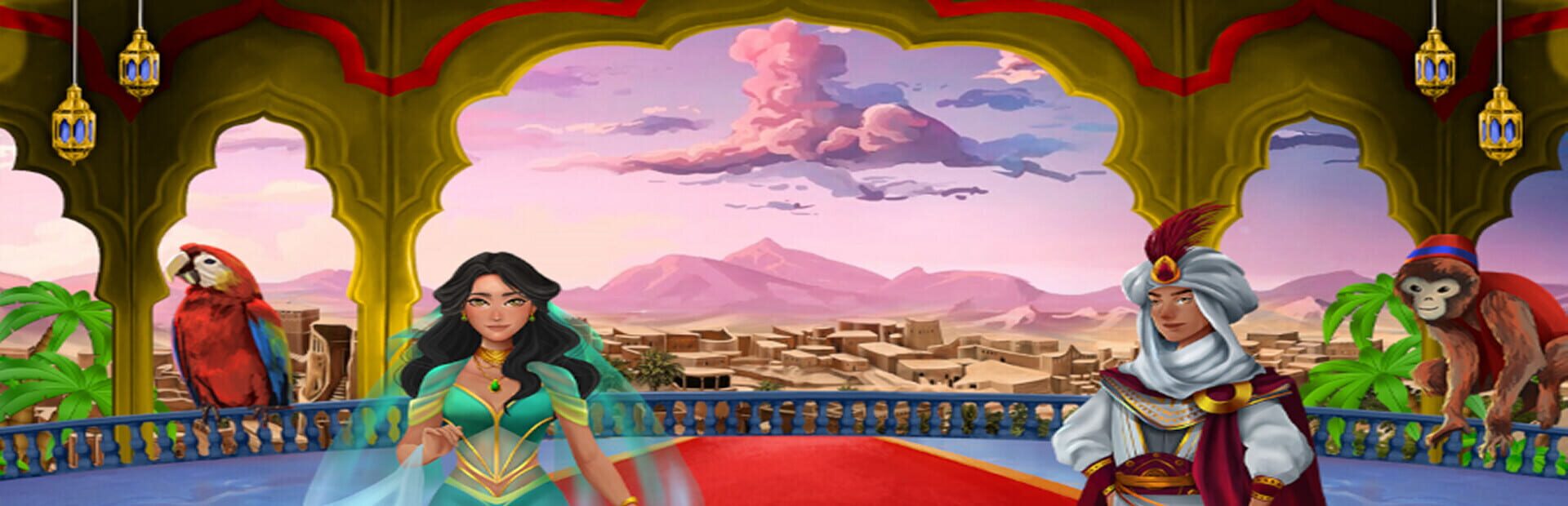 Amanda's Magic Book 6: Aladdin's Magic Lamp artwork 1