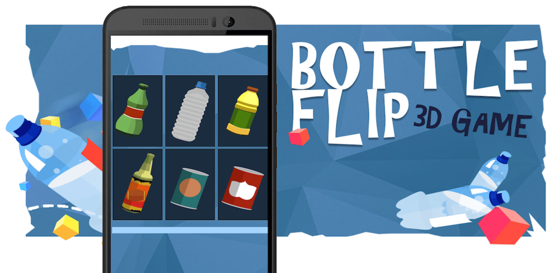 Bottle Flip 3D artwork 1
