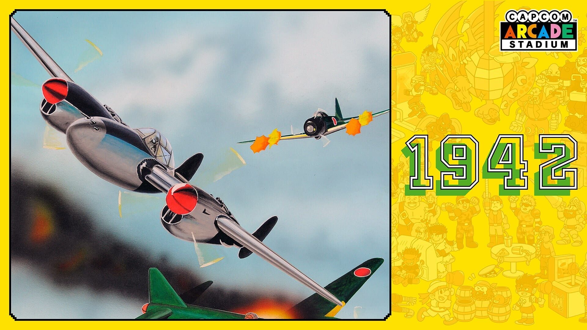 Capcom Arcade Stadium: 1942 artwork 1