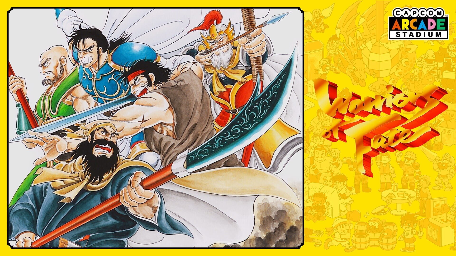 Capcom Arcade Stadium: Warriors of Fate artwork 1