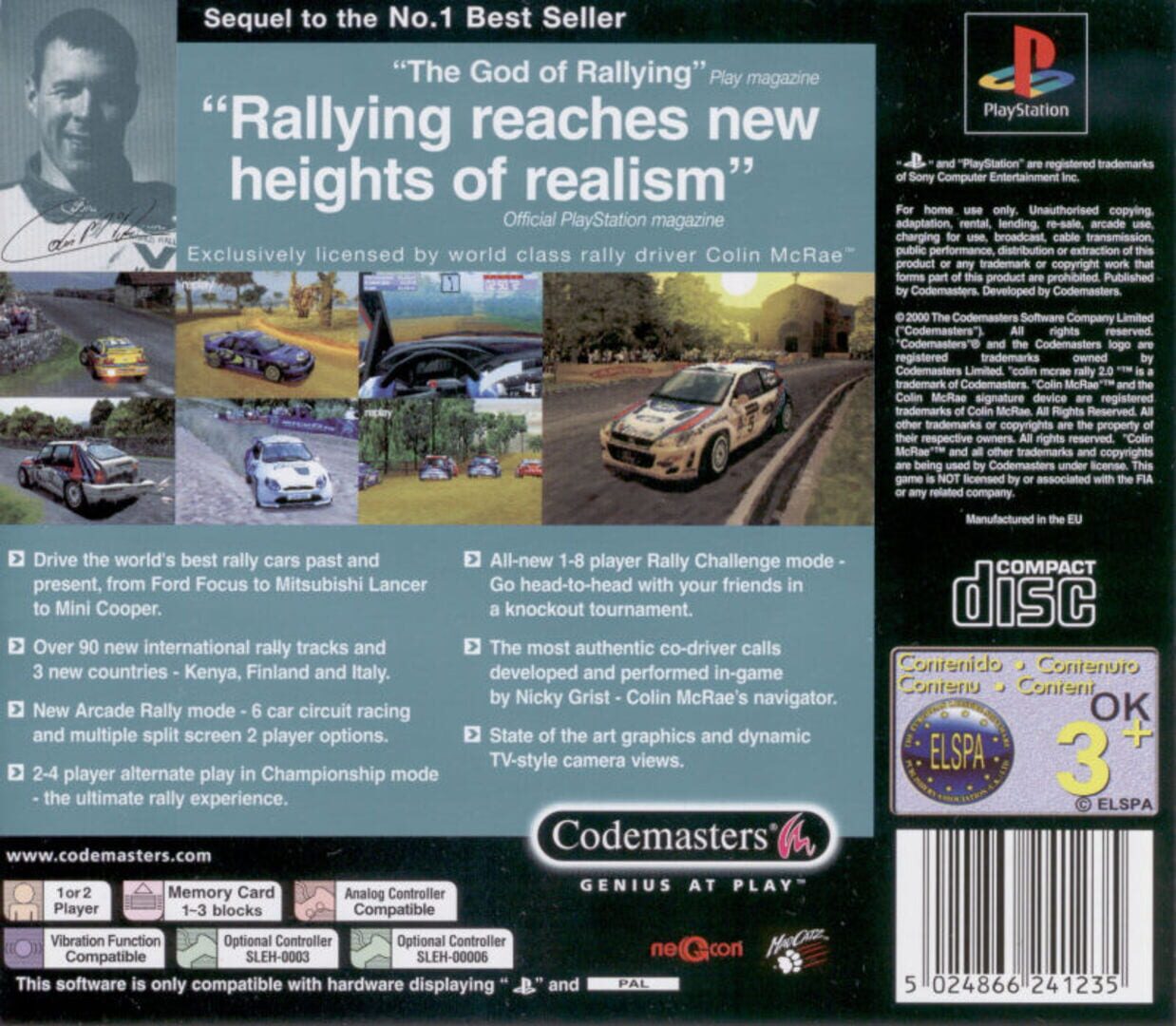 Colin McRae Rally 2.0 artwork 1