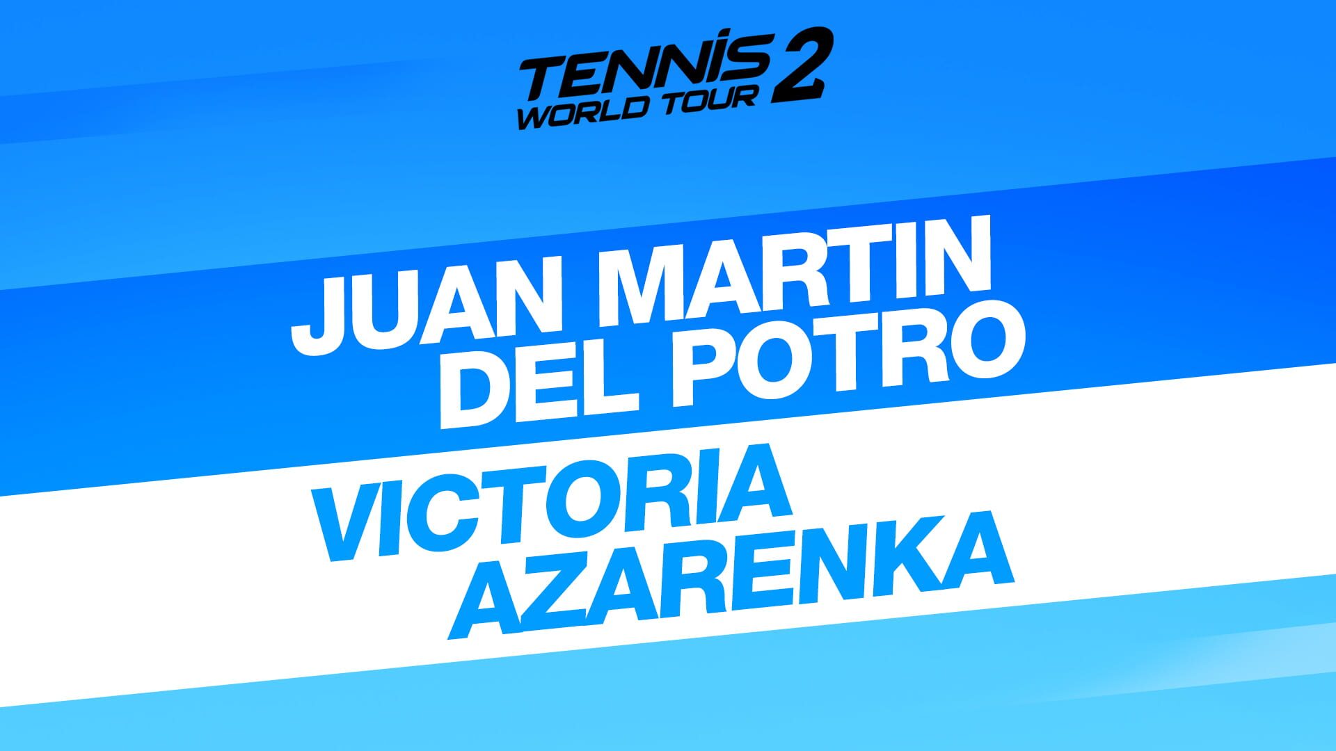 Tennis World Tour 2: Juan Martin Del Potro & Victoria Azarenka artwork 1