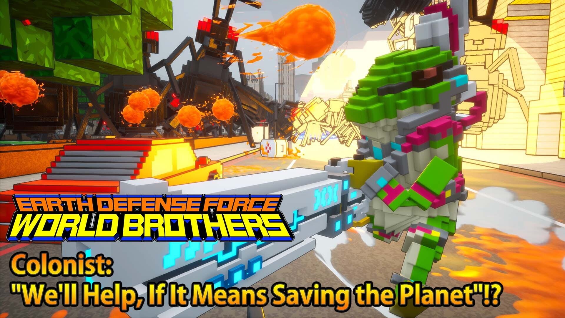 Earth Defense Force: World Brothers - Colonist: "We'll Help, If It Means Saving the Planet"!? artwork 1