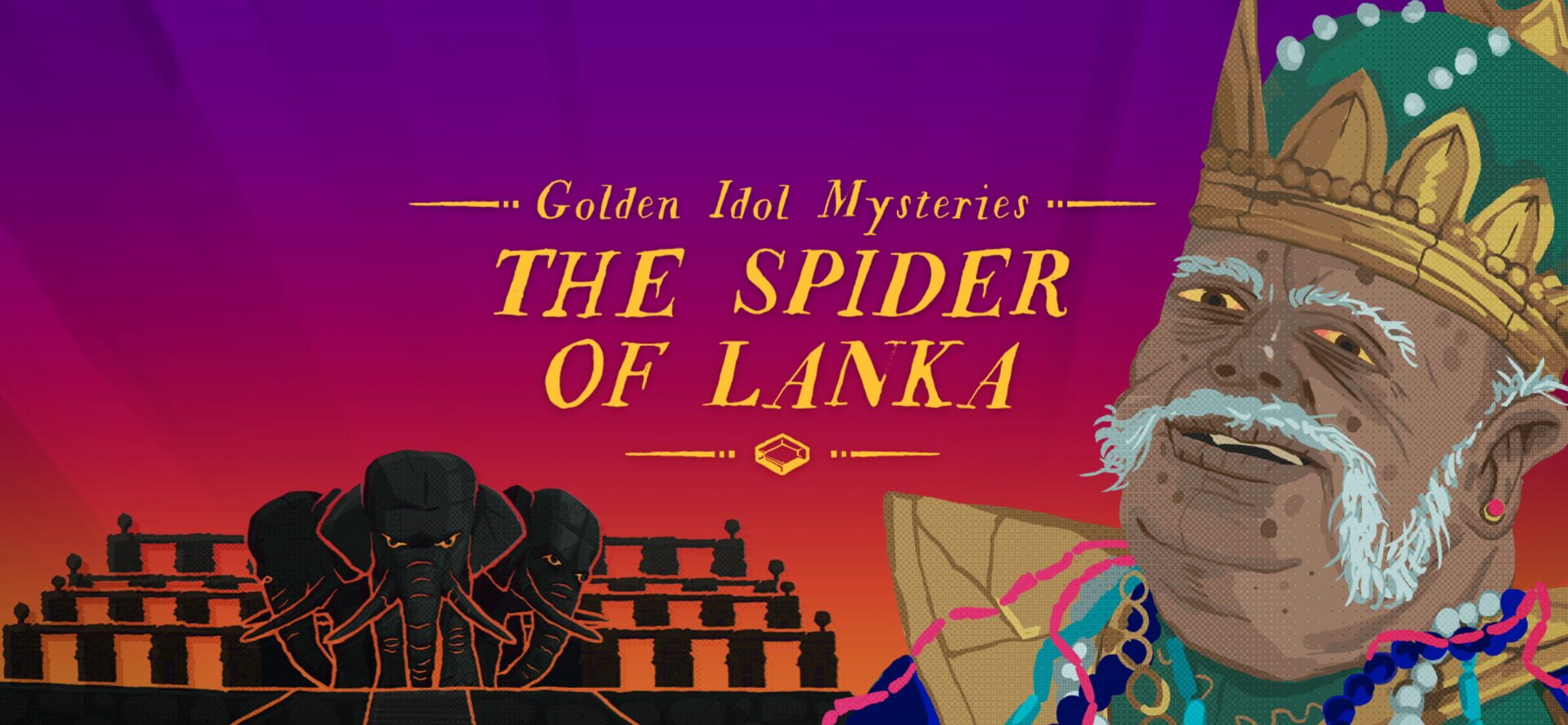 Golden Idol Mysteries: The Spider of Lanka artwork 1