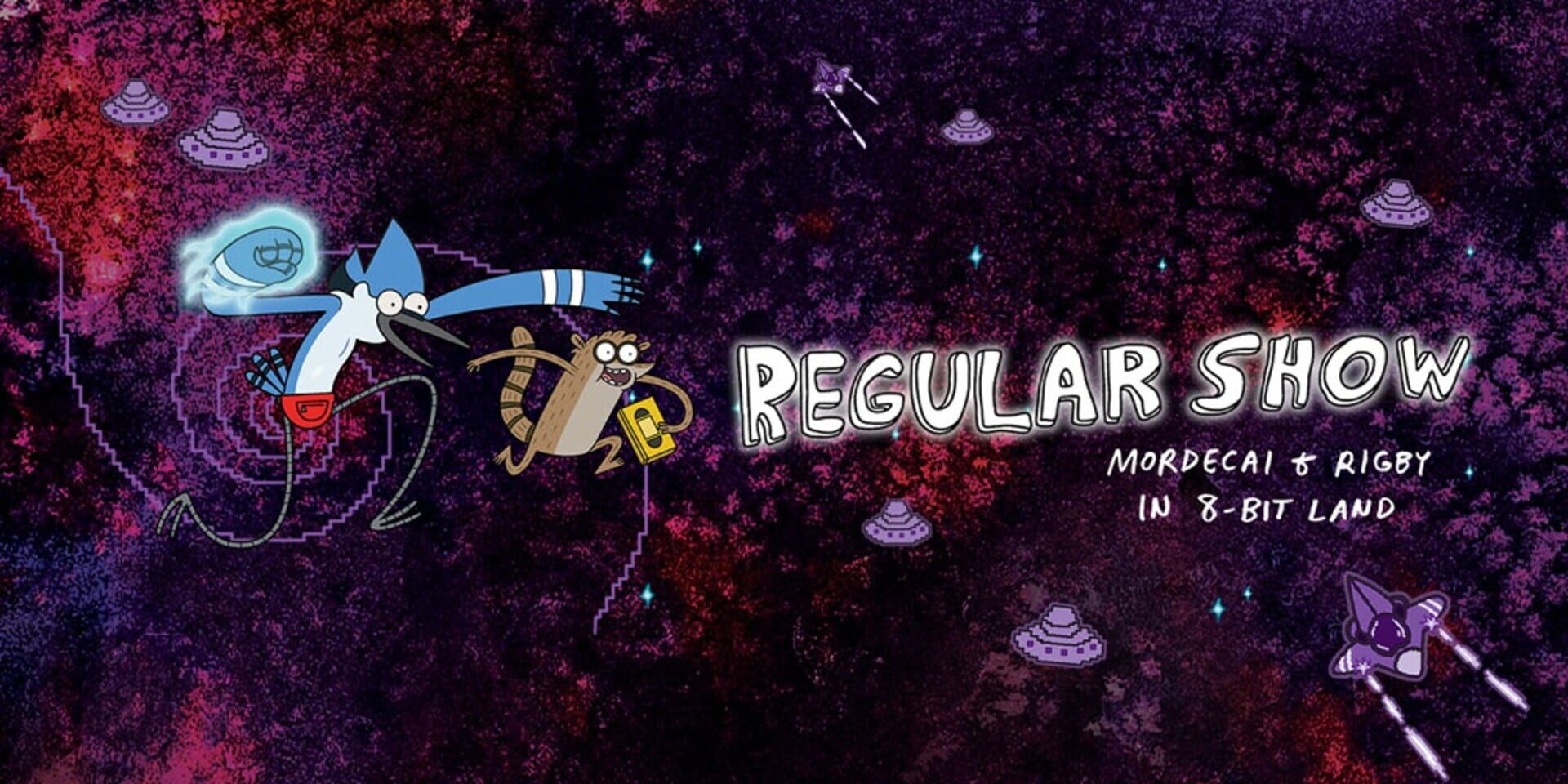 Regular Show: Mordecai and Rigby in 8-Bit Land artwork 1
