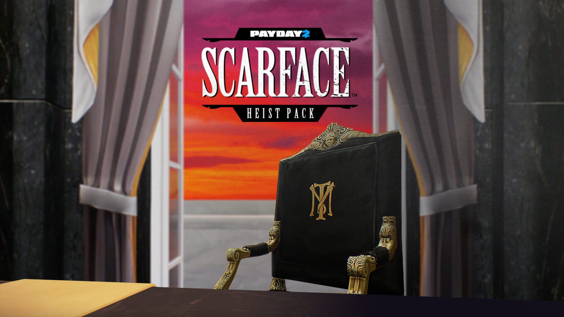 Payday 2: Scarface Heist artwork 1