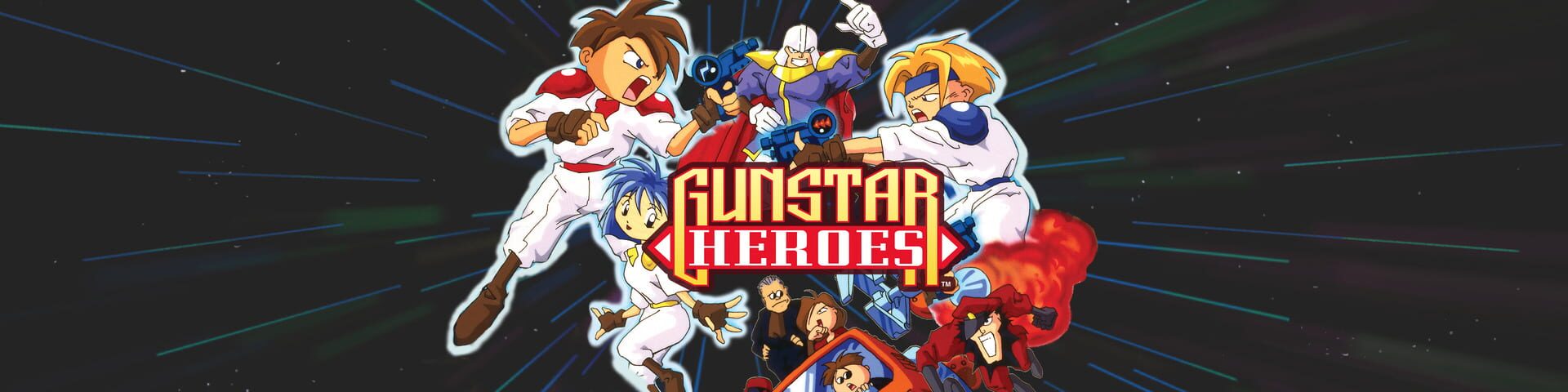 Gunstar Heroes artwork 1