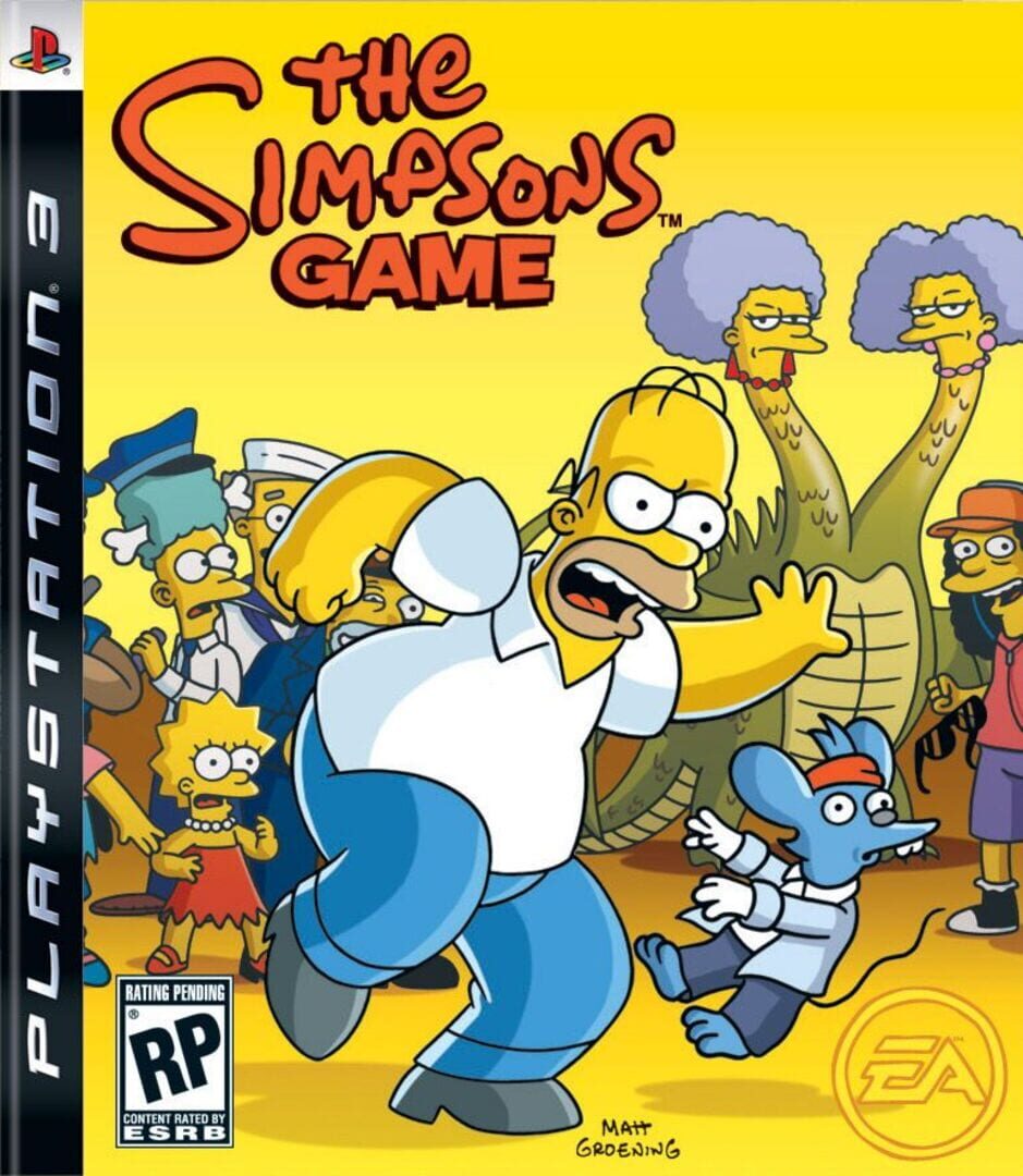The Simpsons Game artwork 1