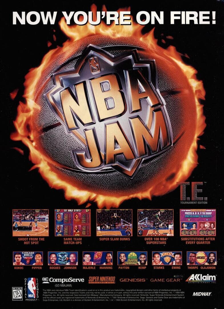 NBA Jam Tournament Edition artwork 1