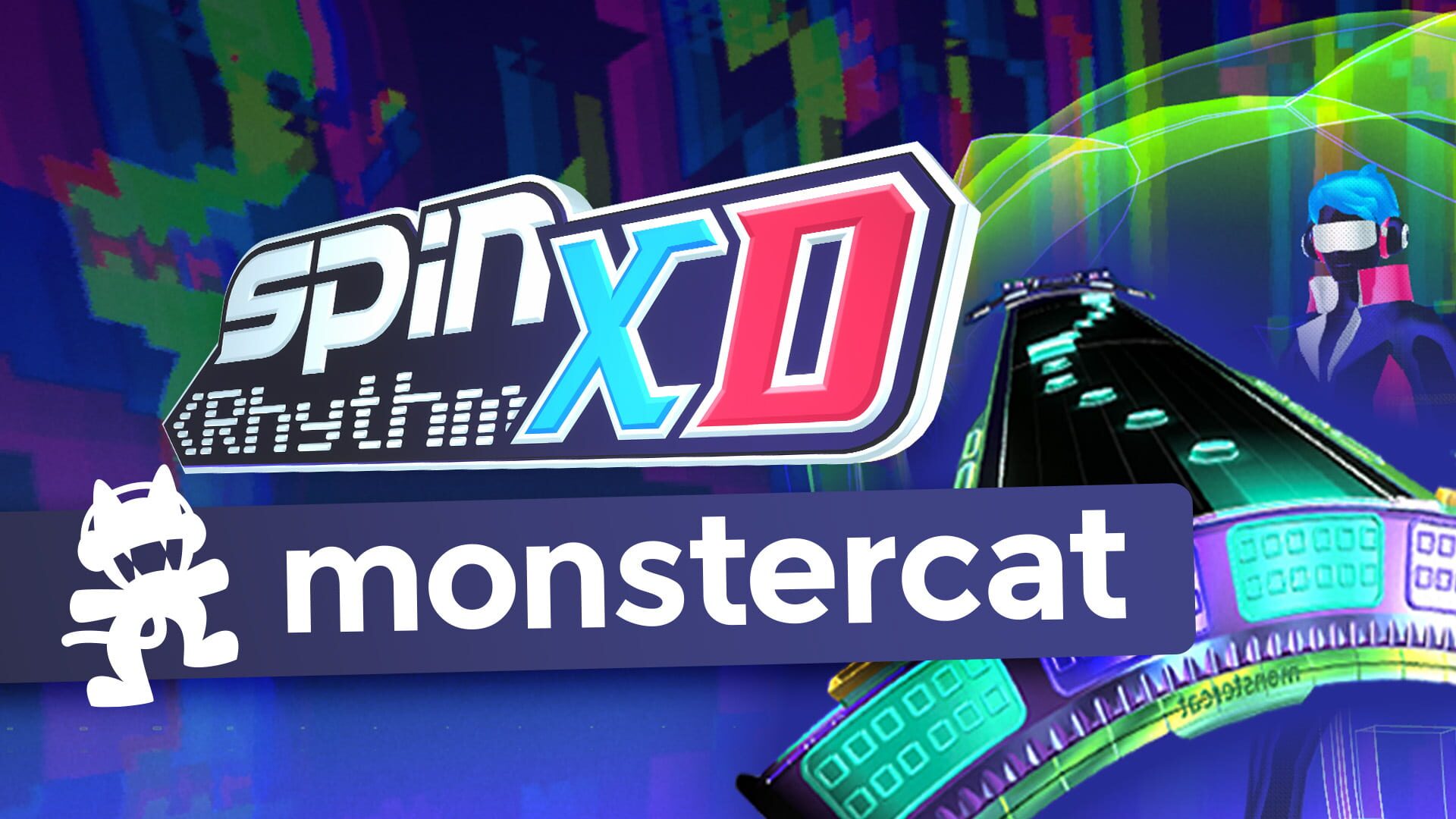 Spin Rhythm XD: Monstercat artwork 1