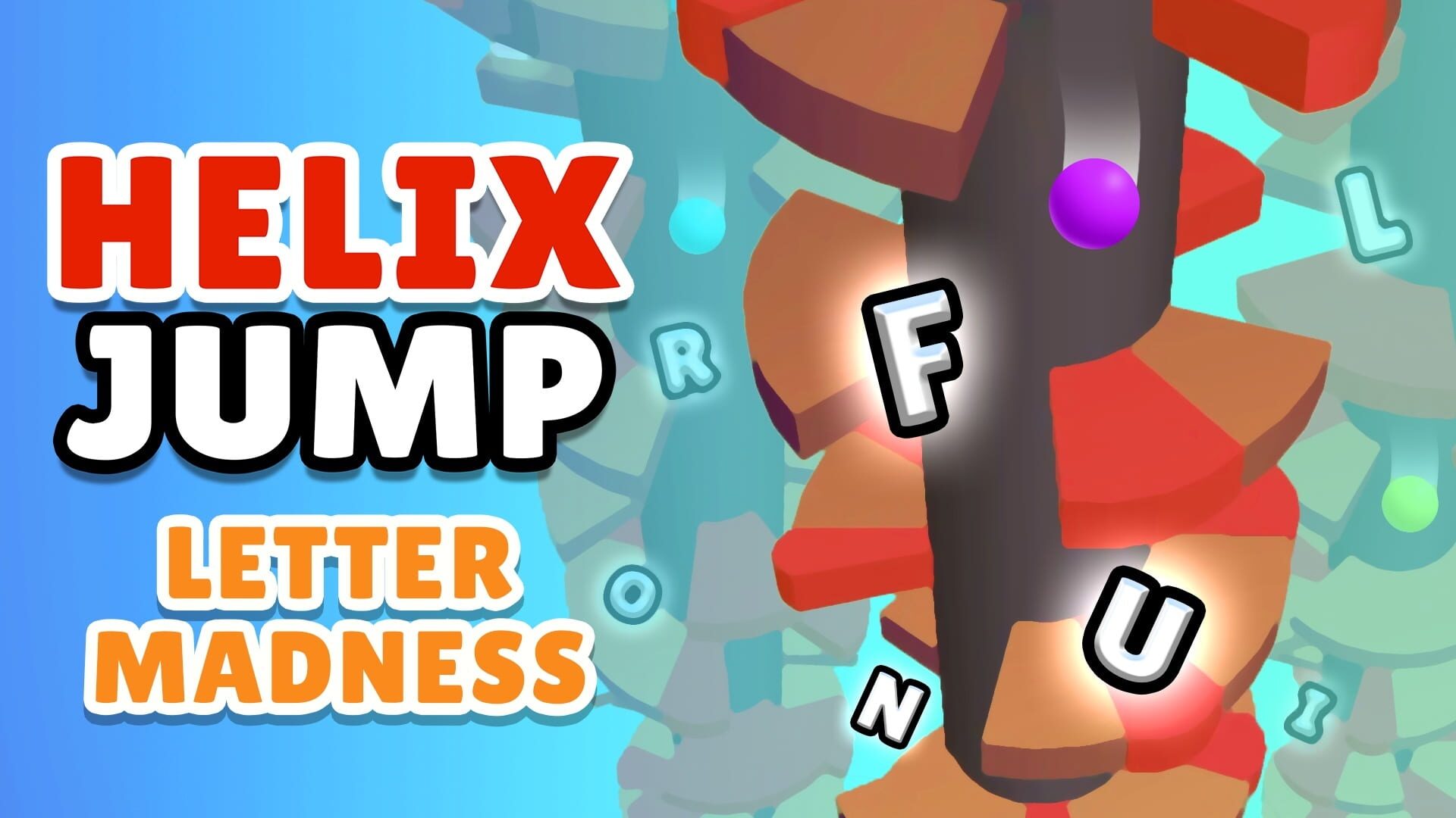 Helix Jump: Letter Madness artwork 1