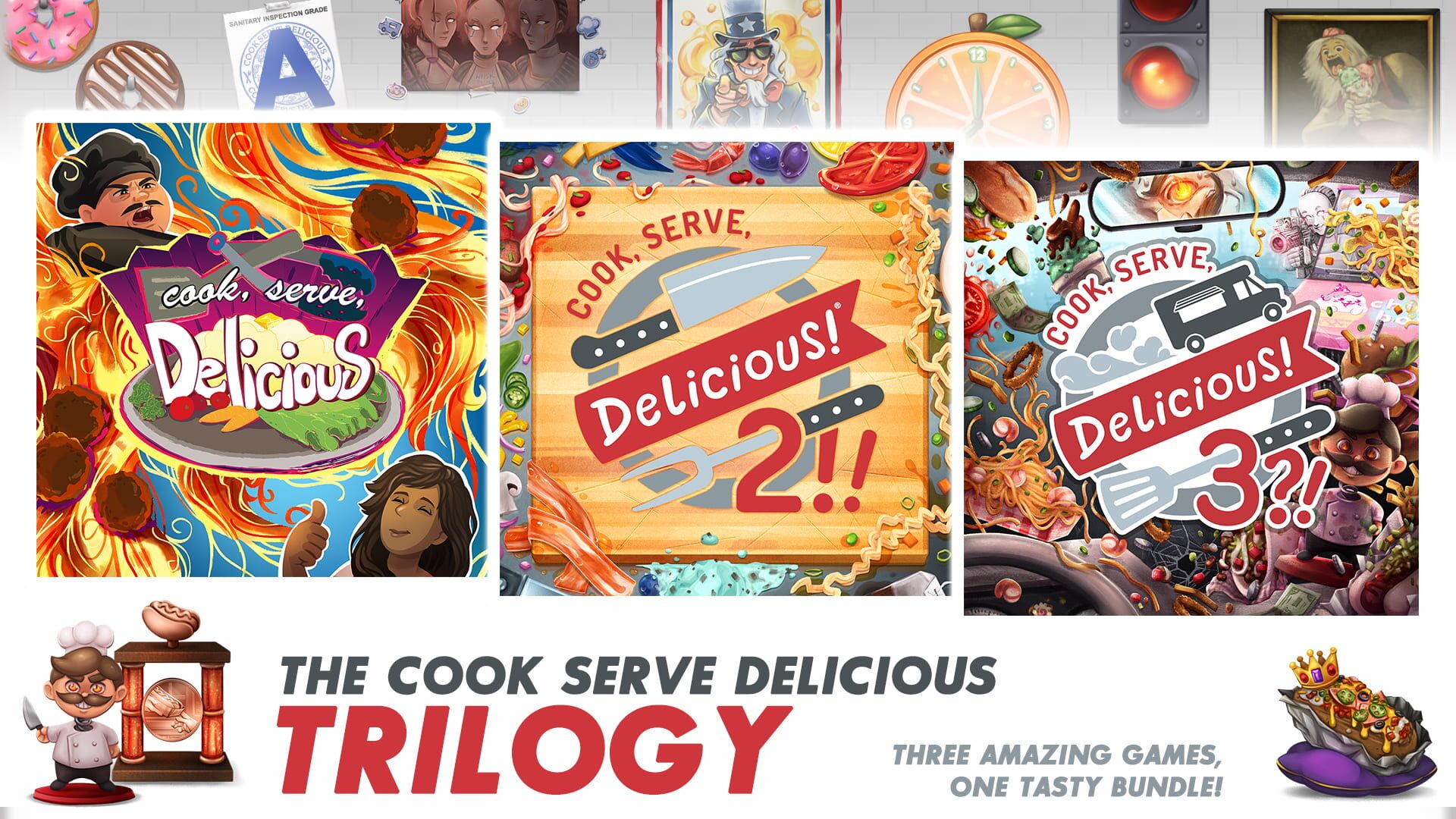 Cook, Serve, Delicious, Trilogy! artwork 1