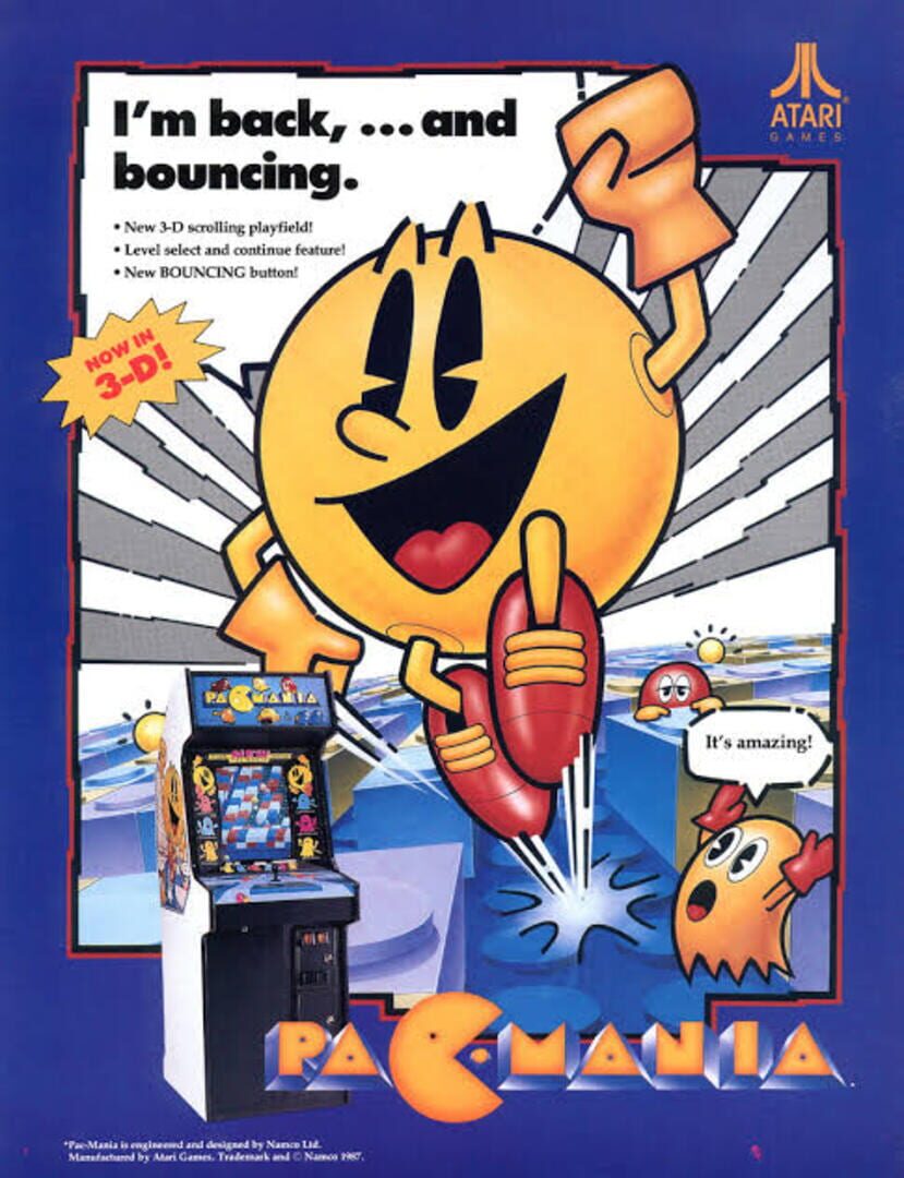 Pac-Mania artwork 1