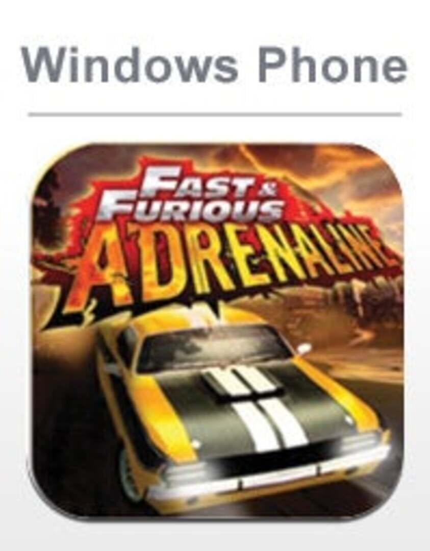 Fast & Furious: Adrenaline artwork 1