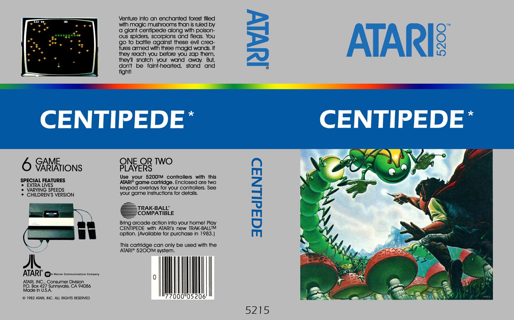 Centipede artwork 1