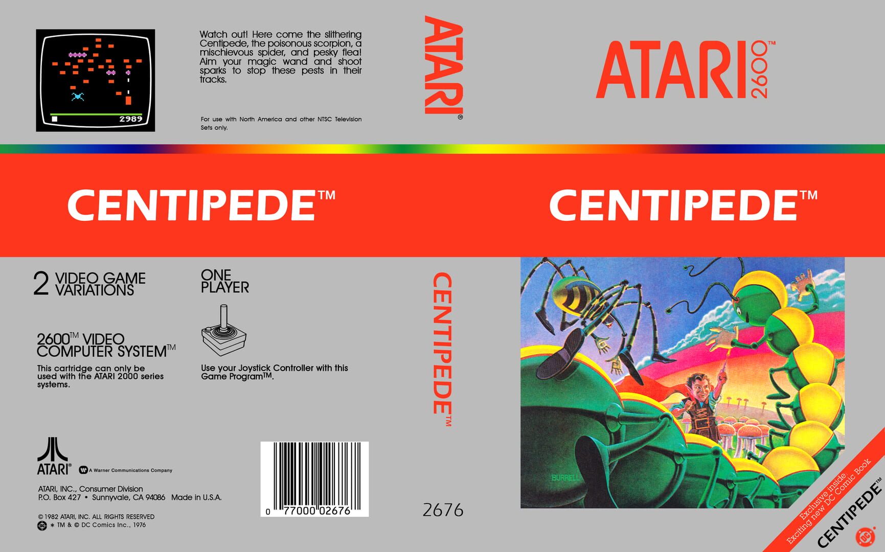 Centipede artwork 1