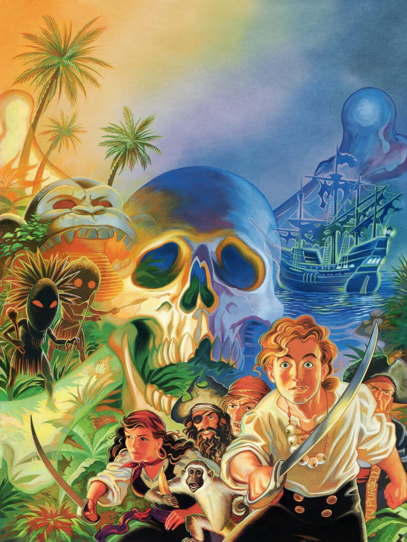 The Secret of Monkey Island artwork 1