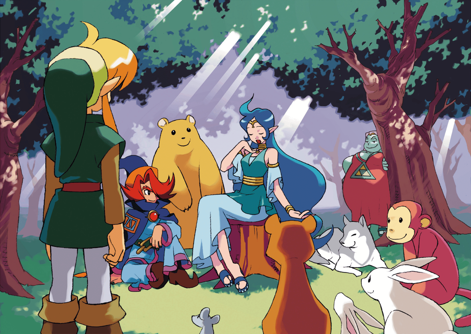 The Legend of Zelda: Oracle of Ages artwork 2